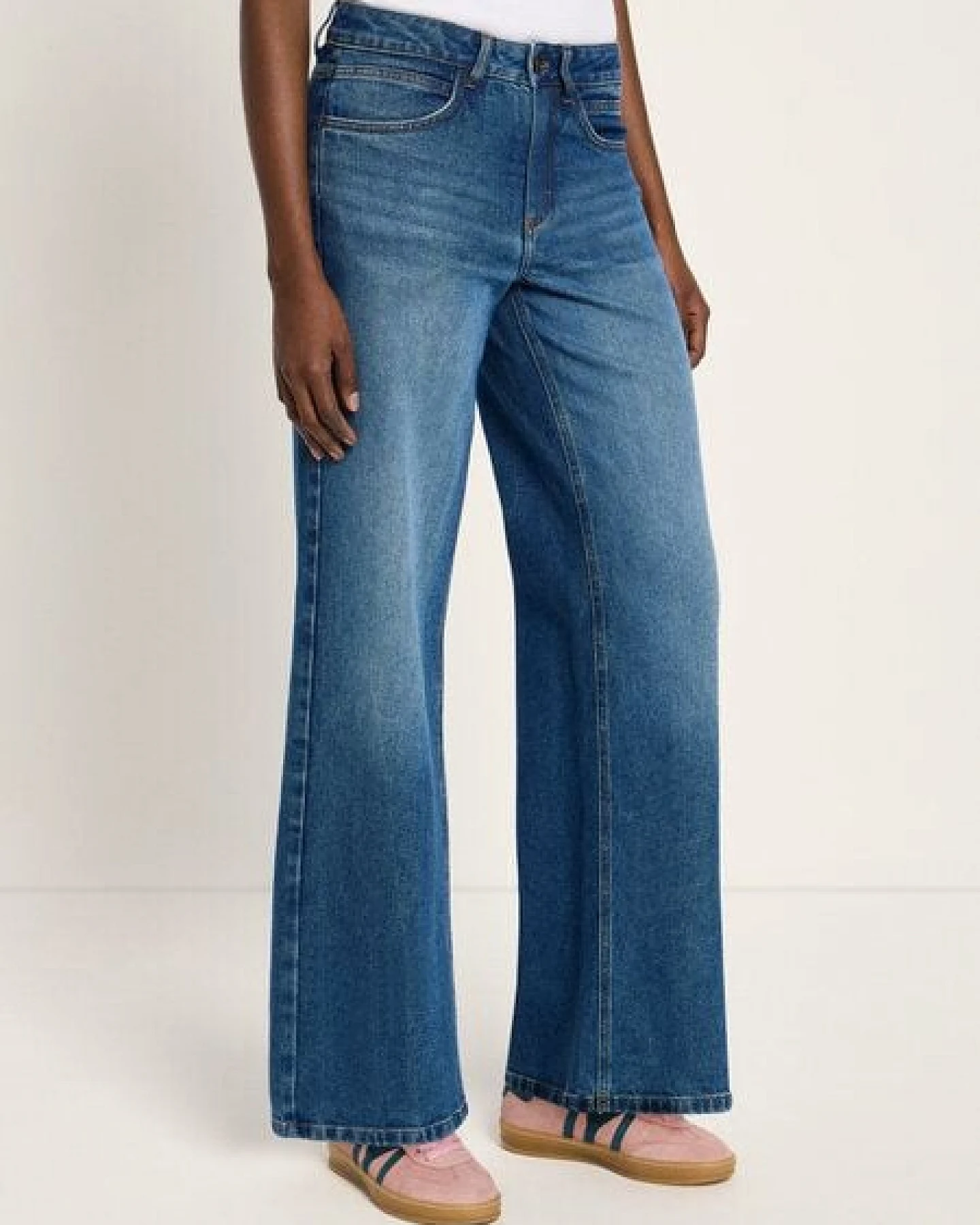 LANIUS Marlenejeans (GOTS) aus Bio-Baumwolle – Ansicht 2