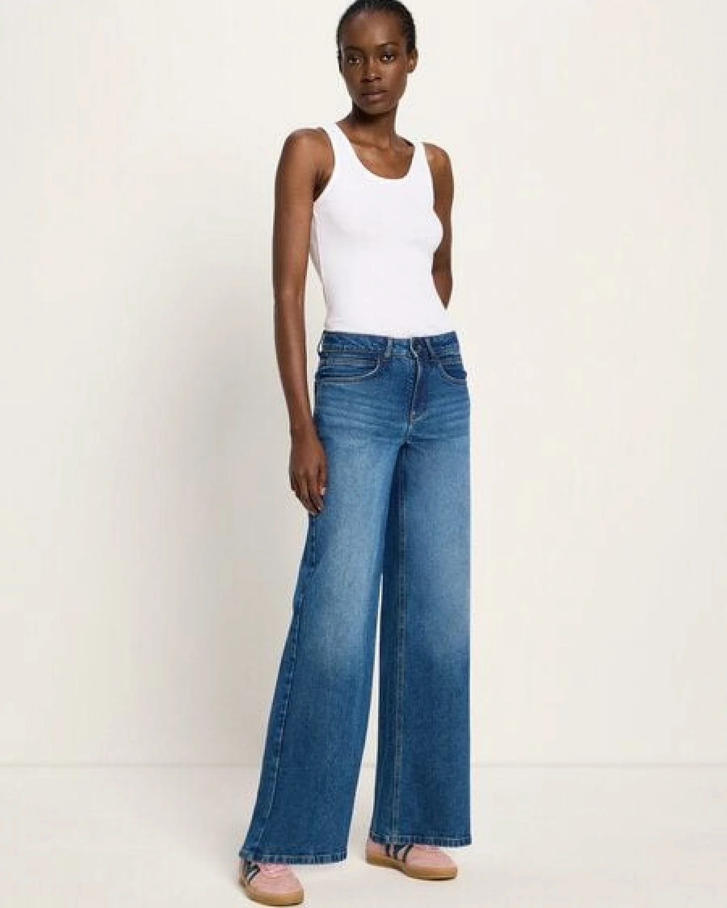 LANIUS Marlenejeans (GOTS) aus Bio-Baumwolle – Ansicht 3