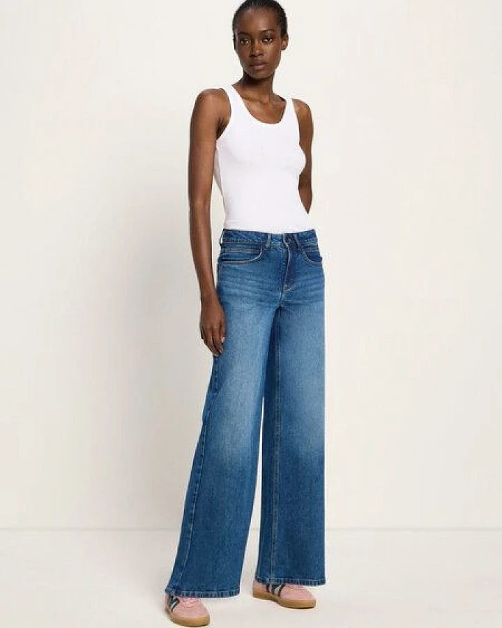 LANIUS Marlenejeans (GOTS) aus Bio-Baumwolle