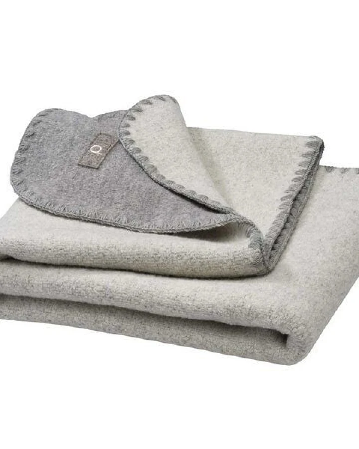 Disana Baby Double-face Decke kbT Wolle