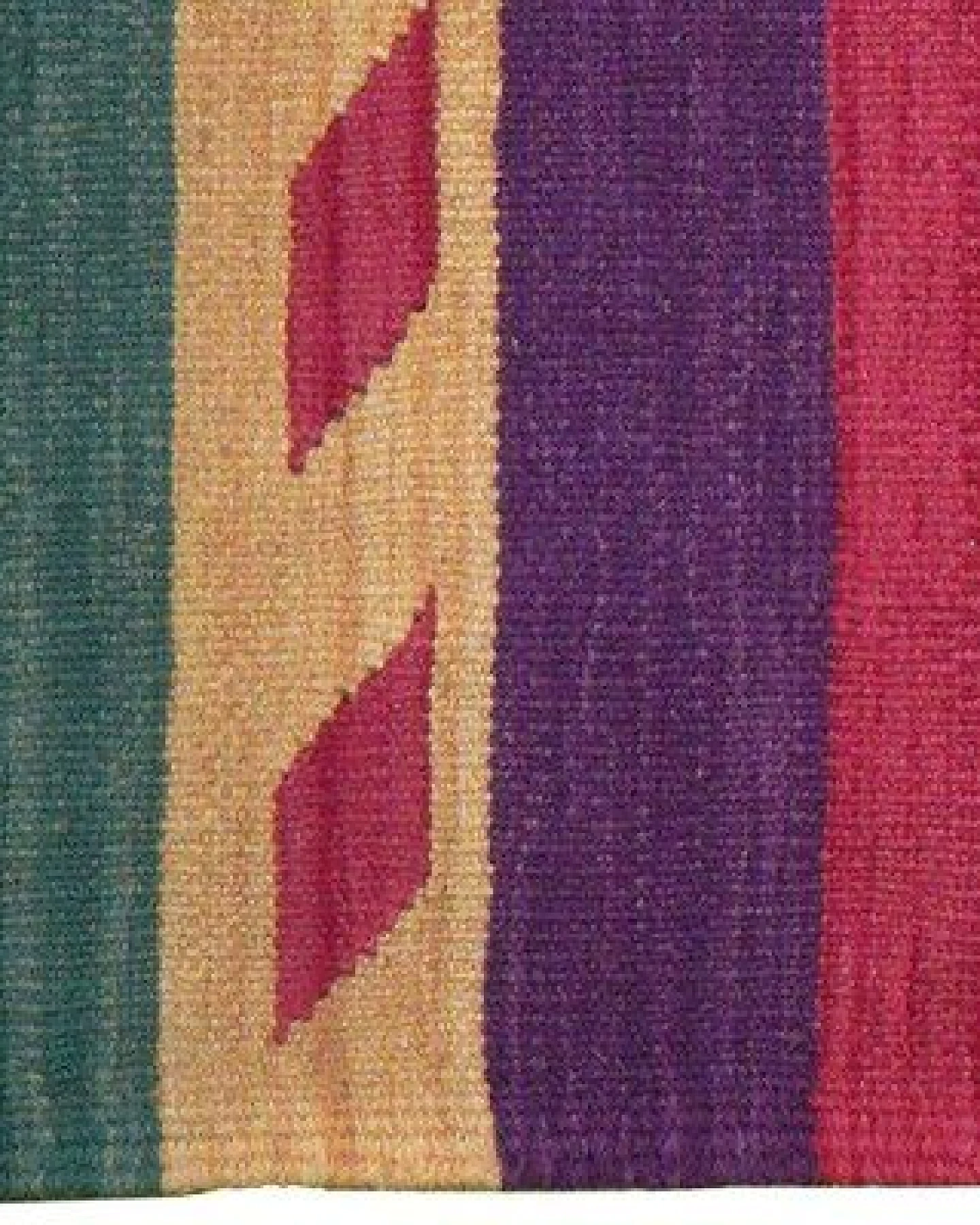 Kelim Gashgai Mehrfarbig „Rugtales“ aus Schurwolle, 64x203 cm – Ansicht 4