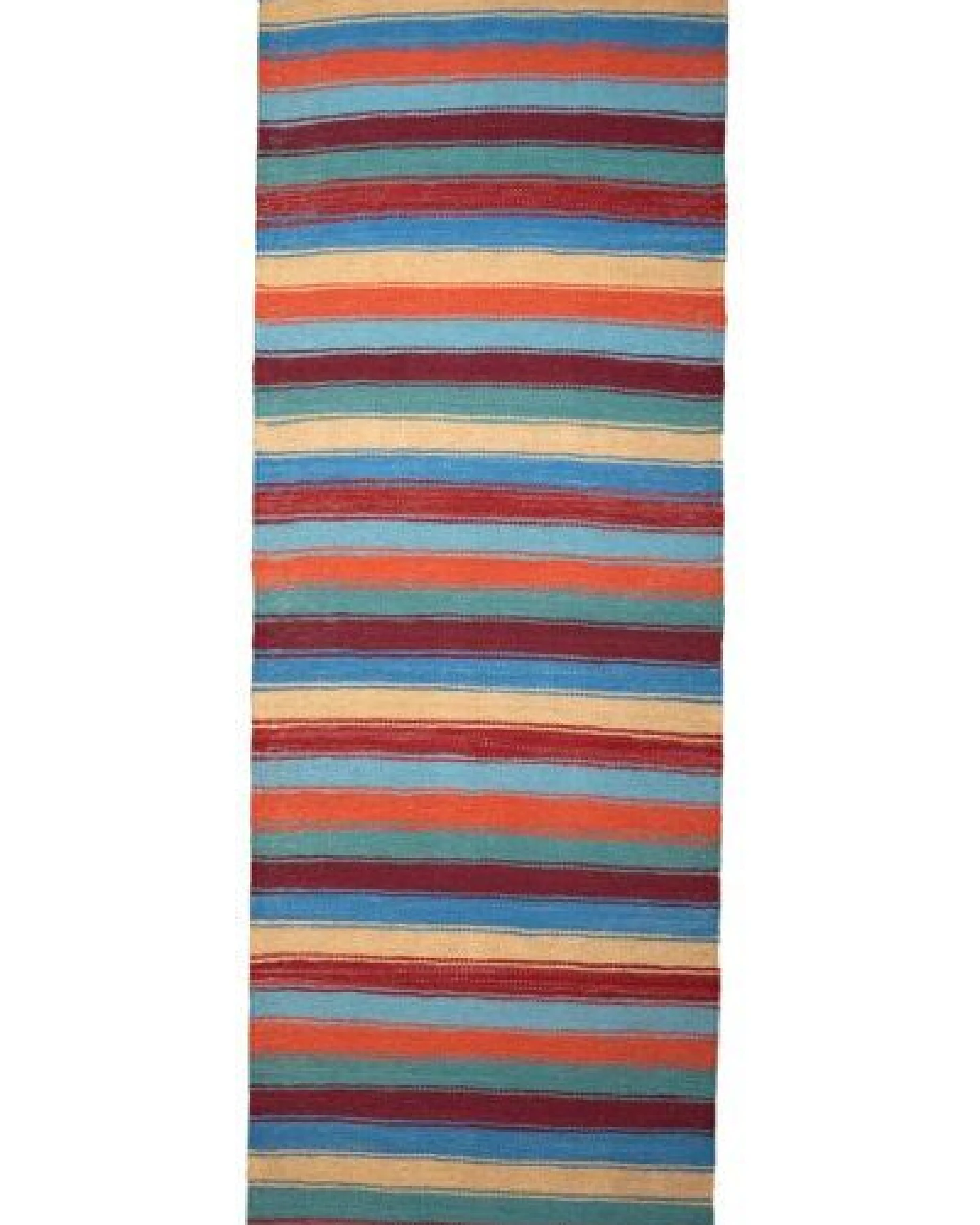 Kelim Gashgai Mehrfarbig „Rugtales“ aus Schurwolle, 66x198 cm – Ansicht 3