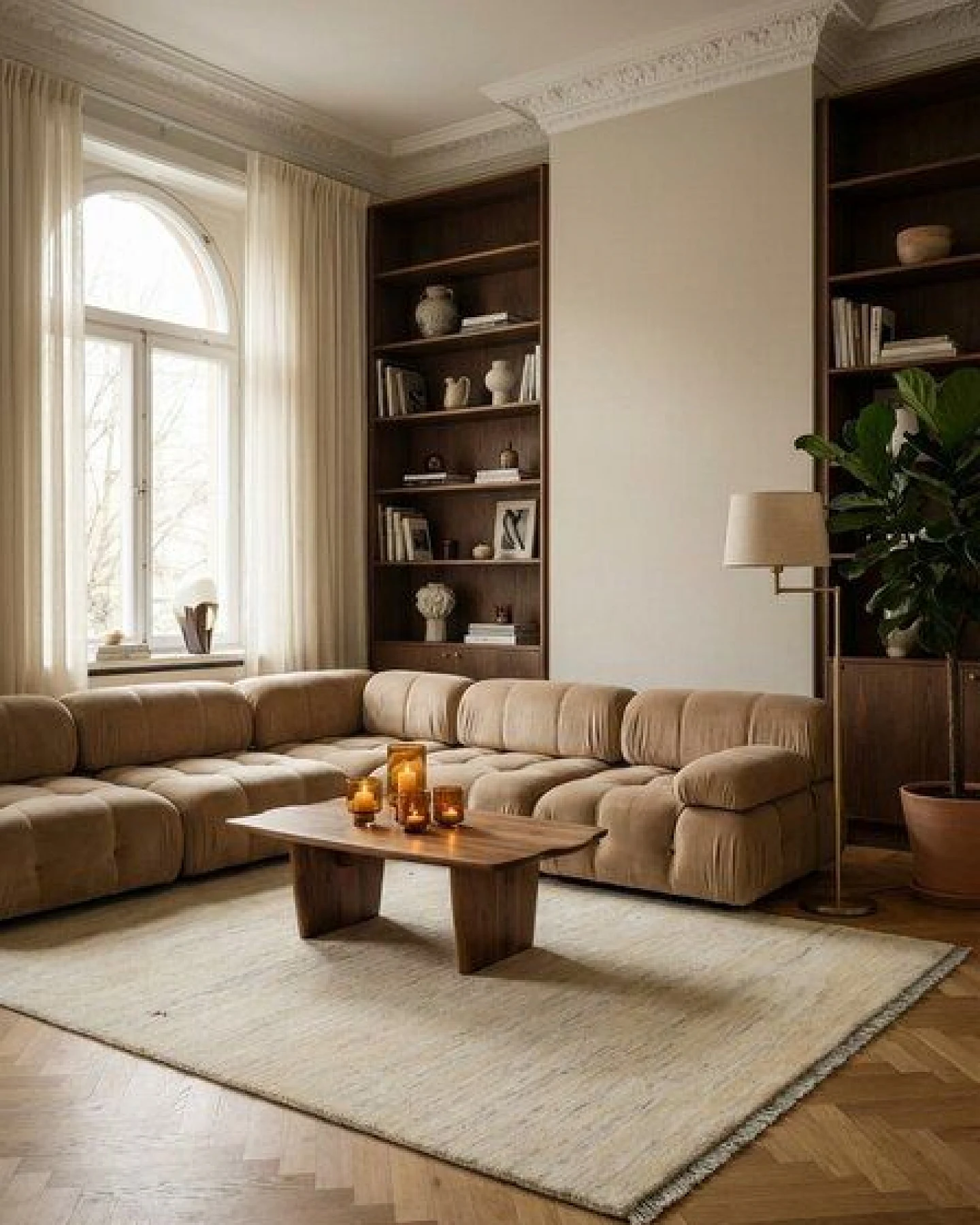 Gabbeh Beige „Rugtales“ aus Schurwolle, 169x249 cm – Ansicht 2