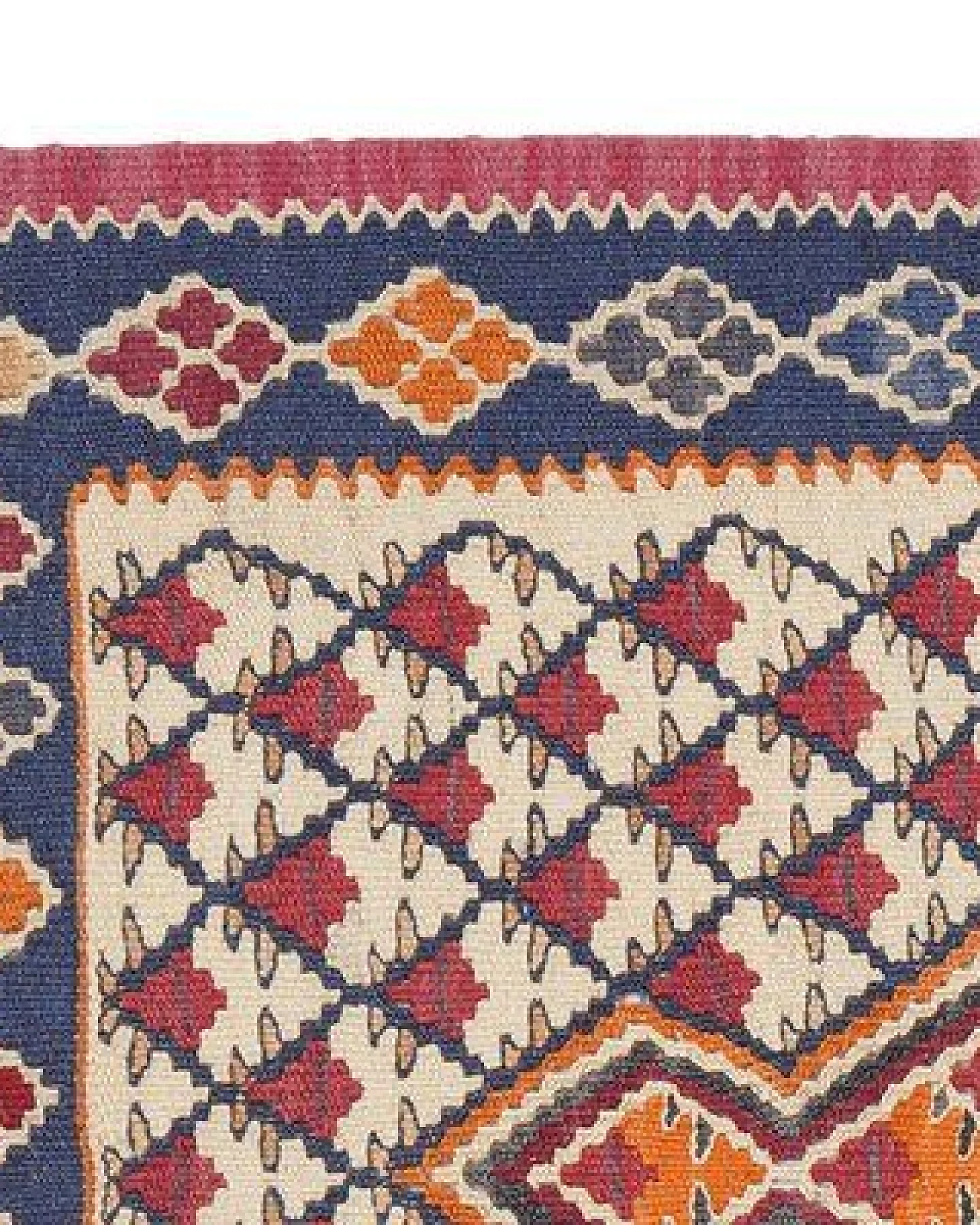 Kelim Senneh Beige „Rugtales“ aus Schurwolle, 60x86 cm – Ansicht 4