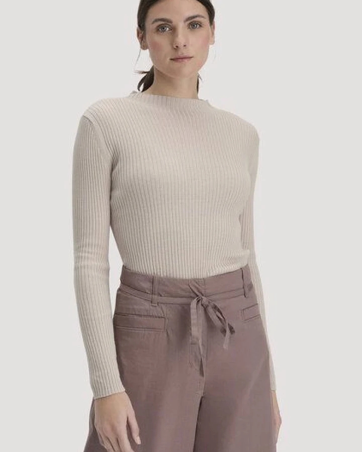 hessnatur Strick Pullover Fitted aus TENCEL Lyocell mit Bio-Baumwolle