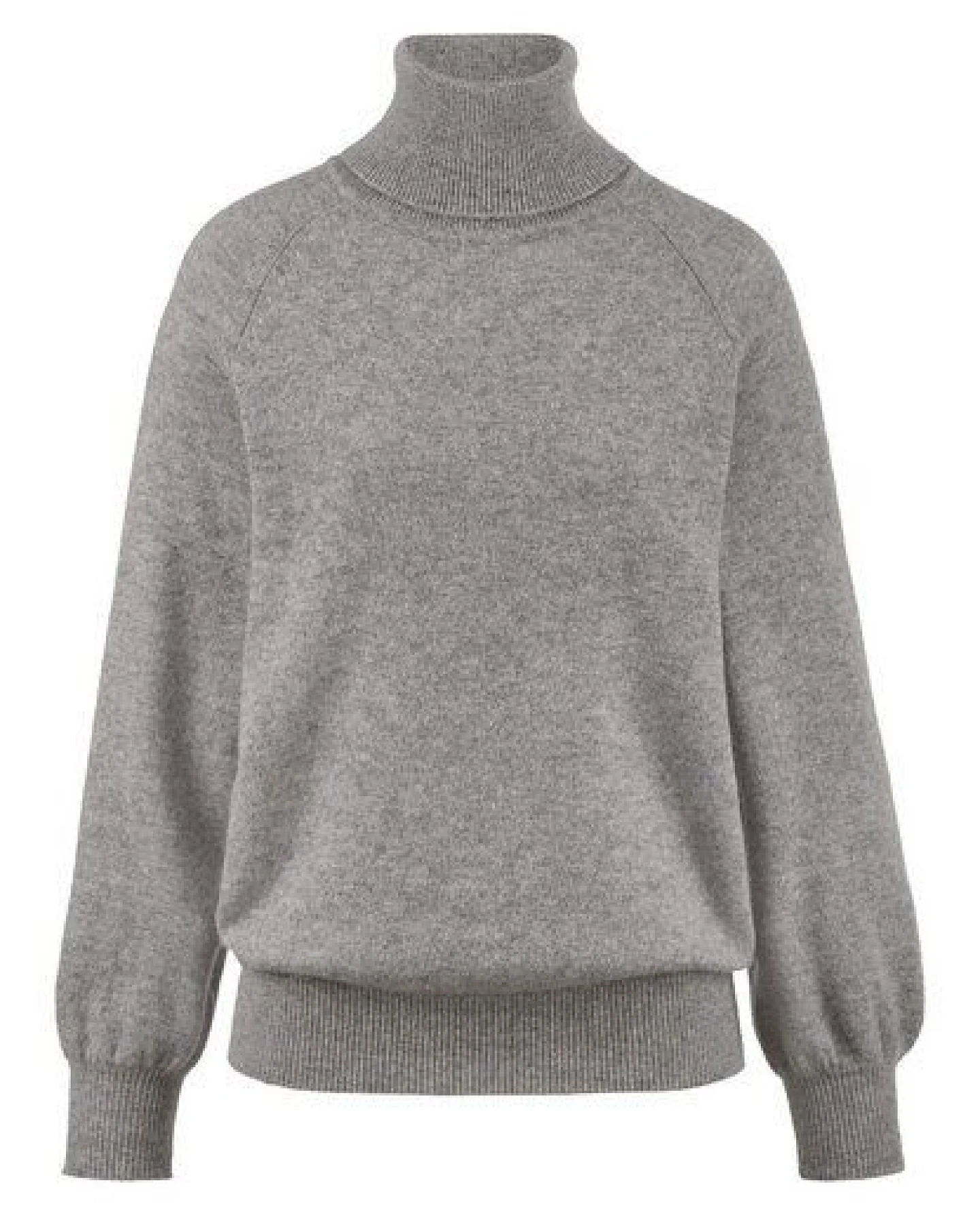 hessnatur Strick Rollkragen Pullover Relaxed BETTER RECYCLING aus reinem Kaschmir – Ansicht 3
