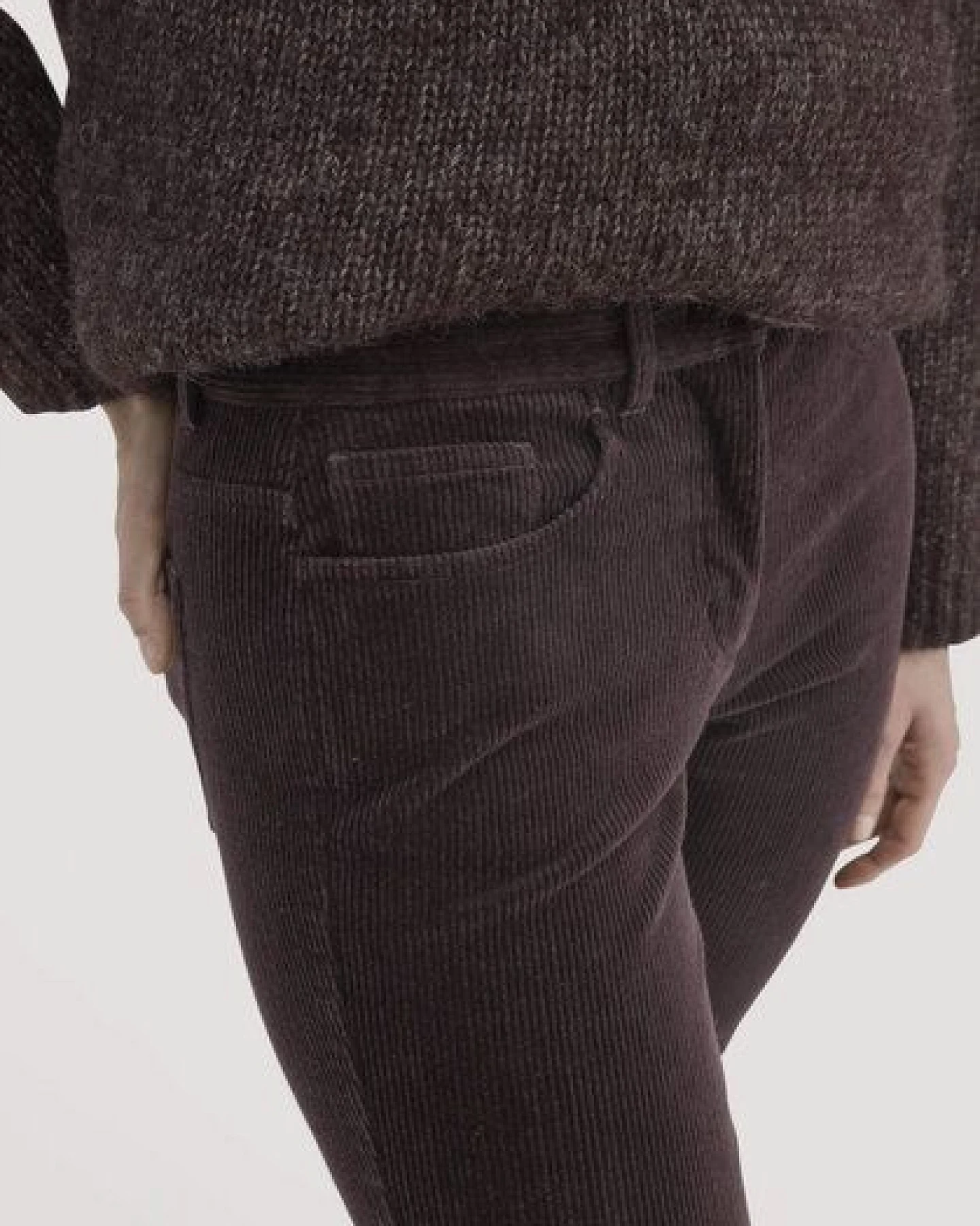 hessnatur Hose Cord Slim Leg Regular aus Bio-Baumwolle – Ansicht 2