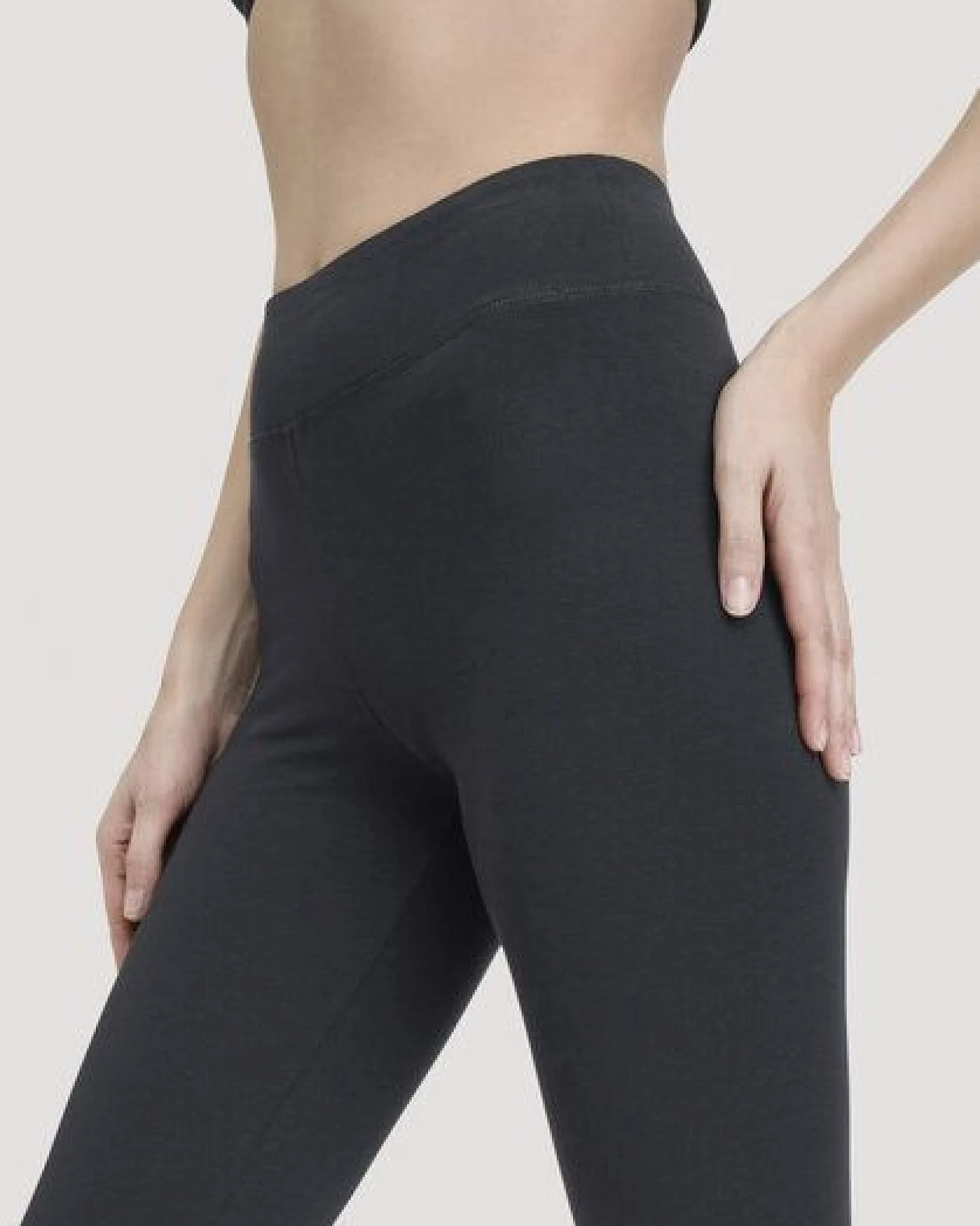 hessnatur Leggings Medium Cut ACTIVE LIGHT aus Bio-Baumwolle – Ansicht 2