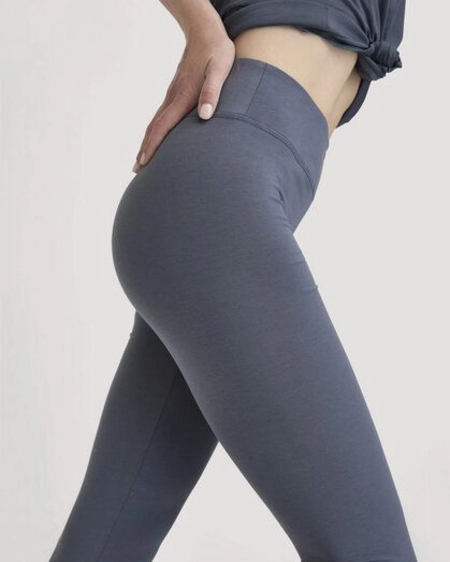 hessnatur Leggings Medium Cut ACTIVE LIGHT aus Bio-Baumwolle – Ansicht 2
