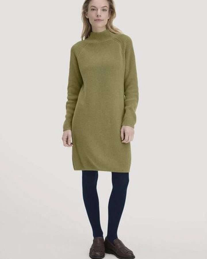 hessnatur Strick Kleid Regular aus reiner Bio-Baumwolle
