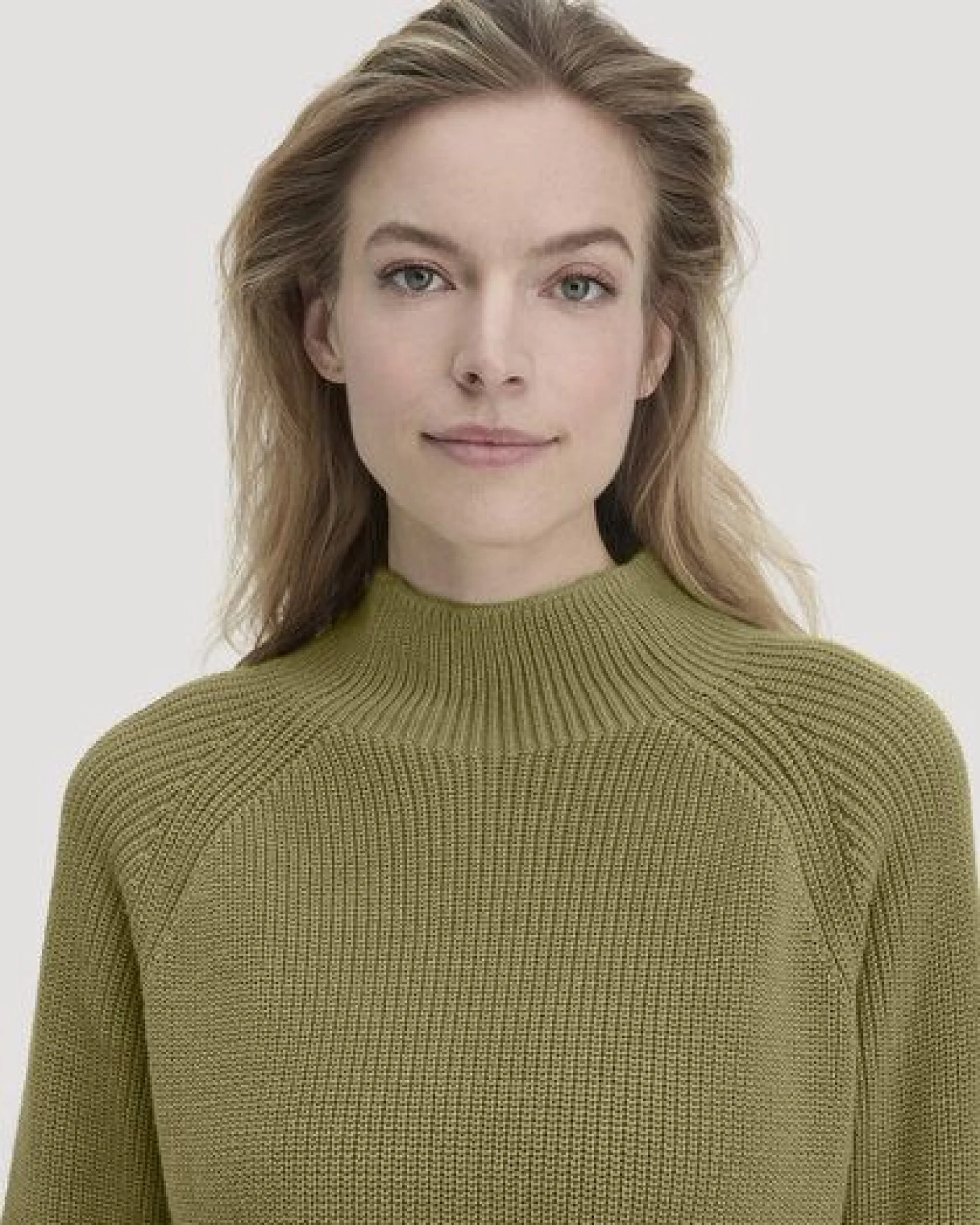 hessnatur Strick Kleid Regular aus reiner Bio-Baumwolle – Ansicht 2
