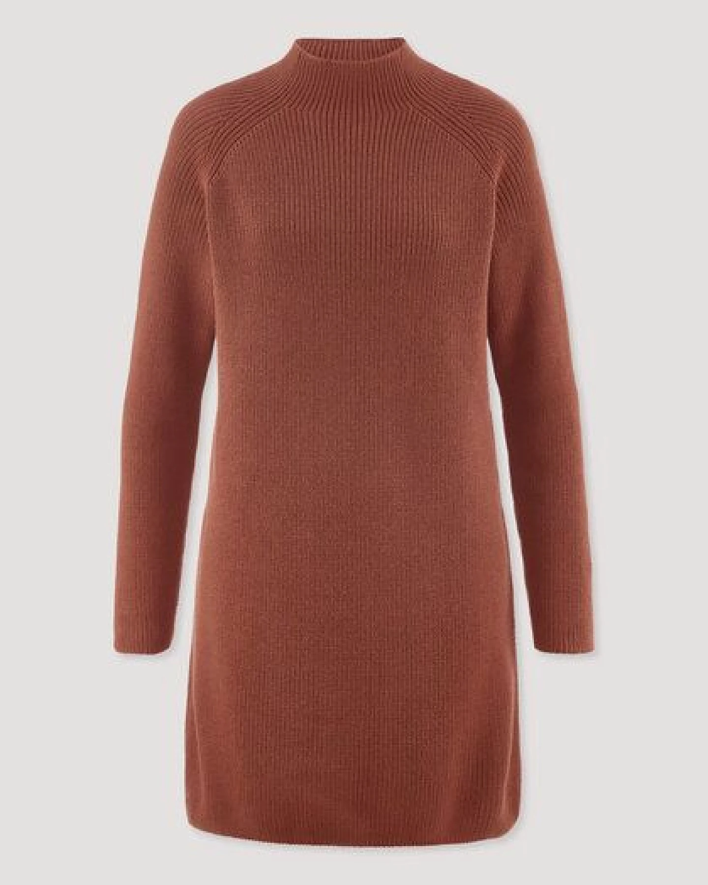 hessnatur Strick Kleid Regular aus reiner Bio-Baumwolle – Ansicht 4