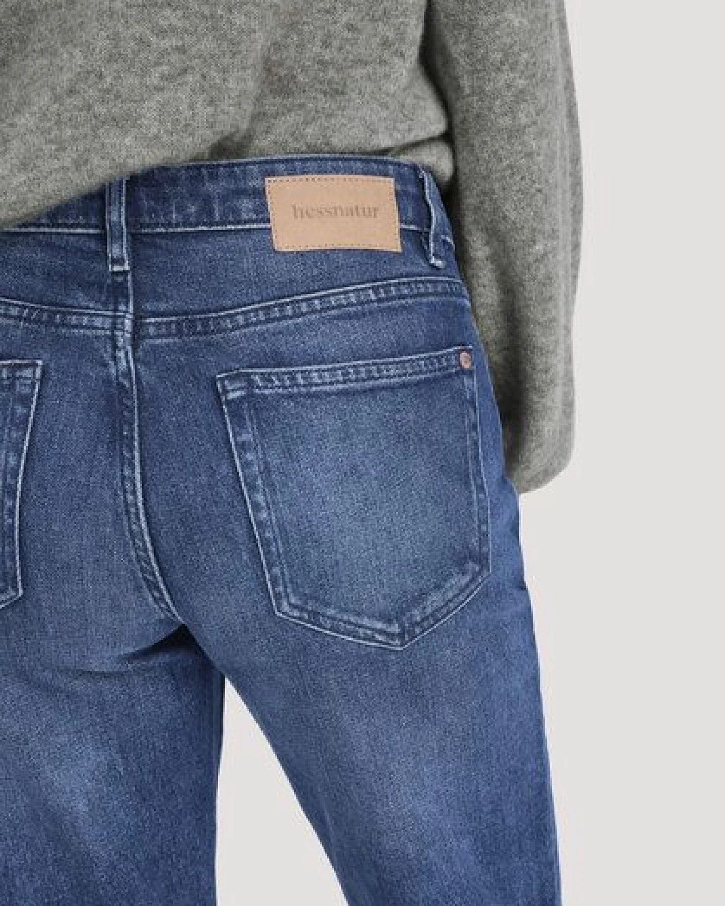 hessnatur Jeans MARIE Straight aus Bio-Denim – Ansicht 2