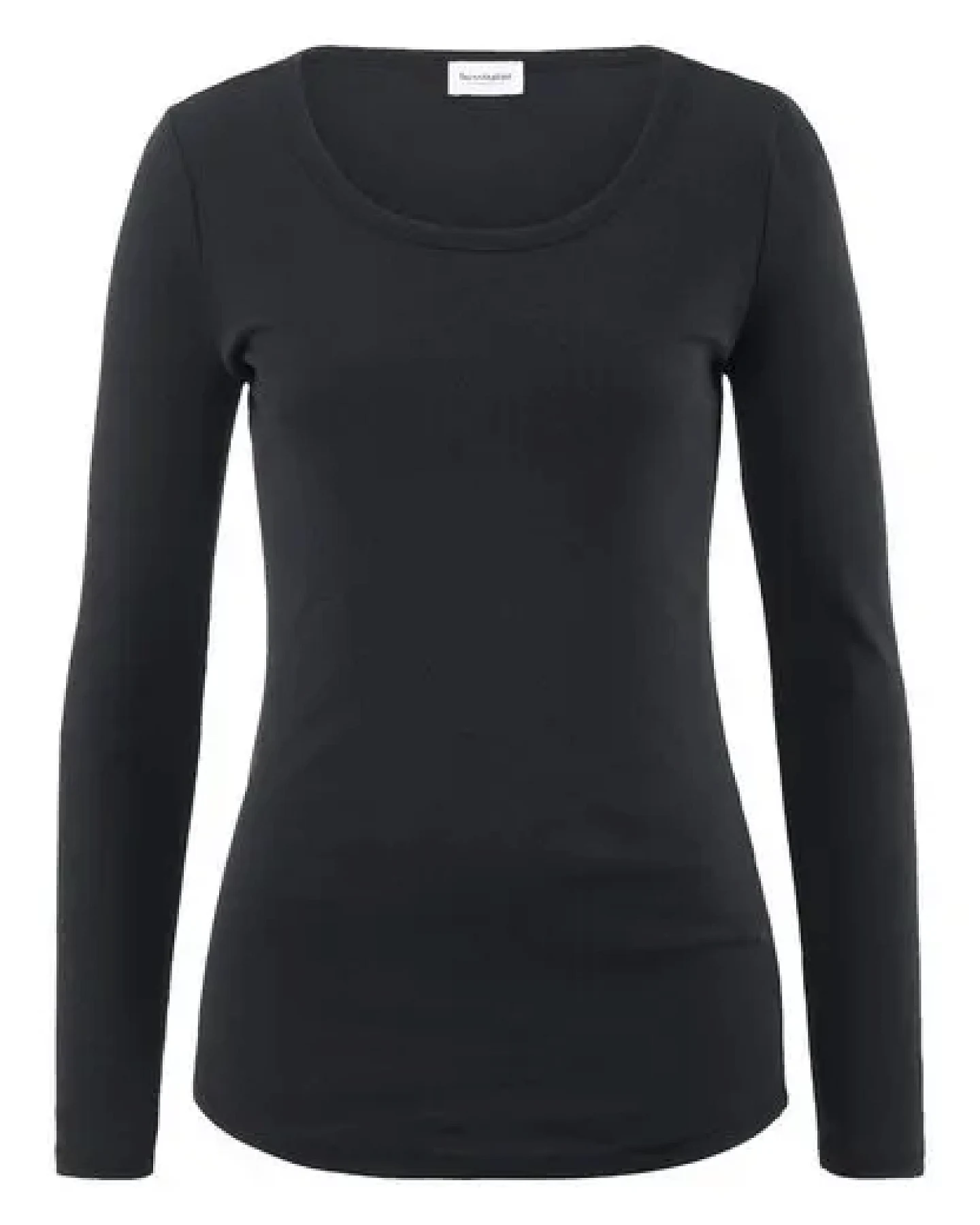 hessnatur Softrib Longsleeve Fitted aus Bio-Baumwolle und TENCEL Modal – Ansicht 3