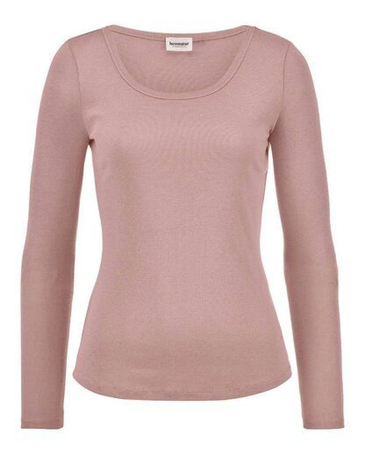 hessnatur Softrib Longsleeve Fitted aus Bio-Baumwolle und TENCEL Modal – Ansicht 3