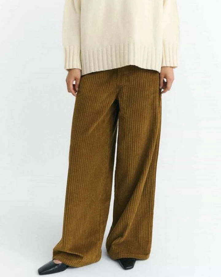 thinking mu Damen Hose - Corduroy Hedda Pants - aus Bio-Baumwolle