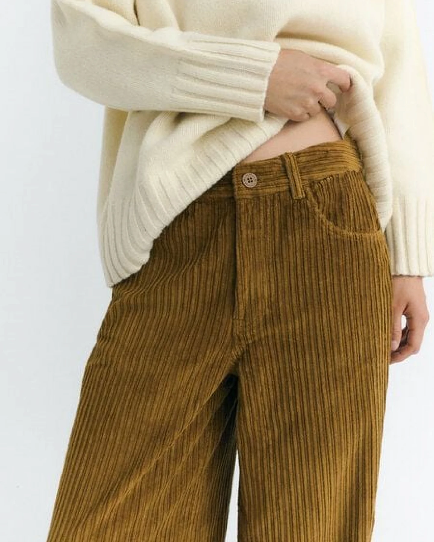 thinking mu Damen Hose - Corduroy Hedda Pants - aus Bio-Baumwolle – Ansicht 4