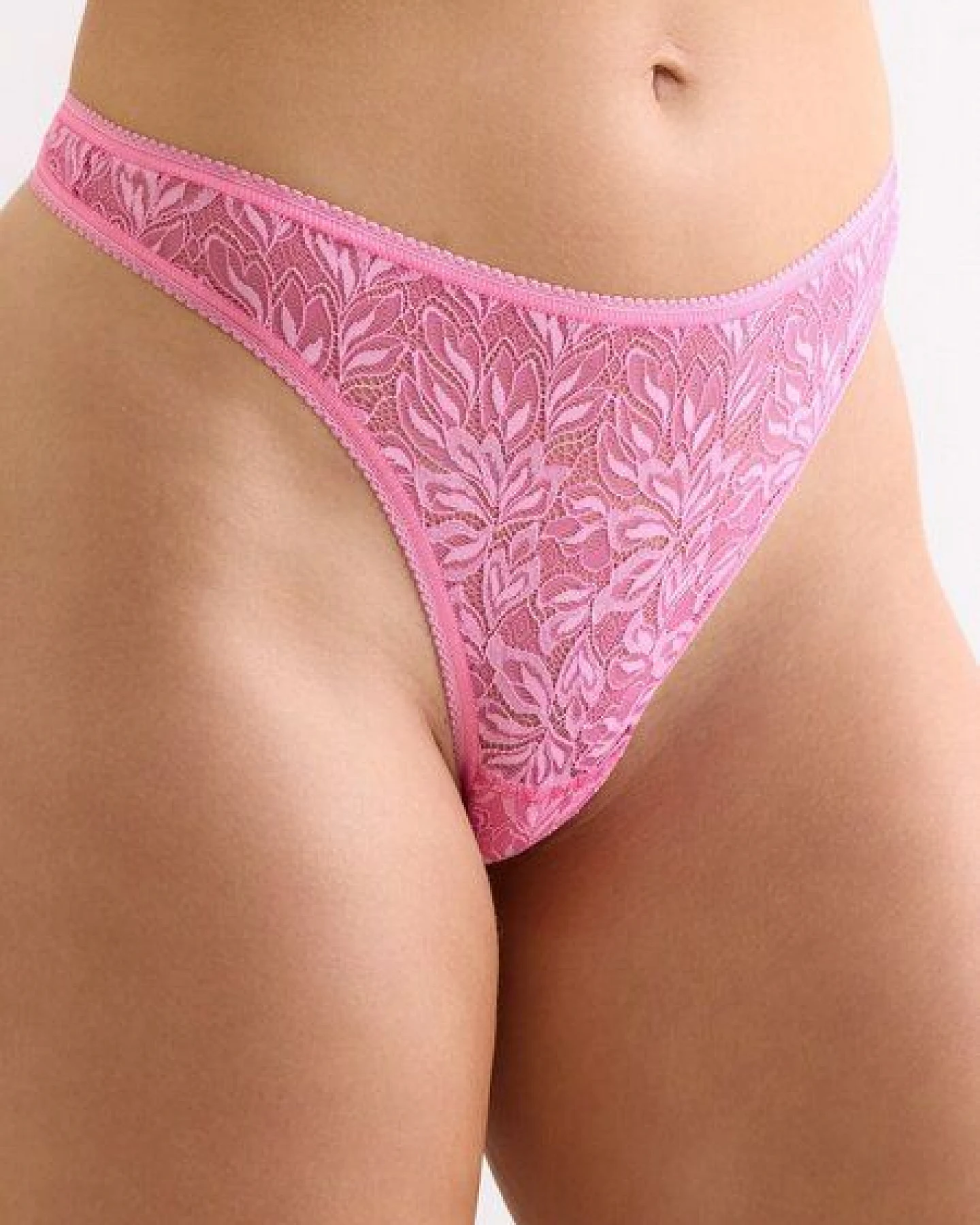 erlich textil Iconic Lace String mit Spitze aus abbaubarem Polyamid, made in Europe – Ansicht 2