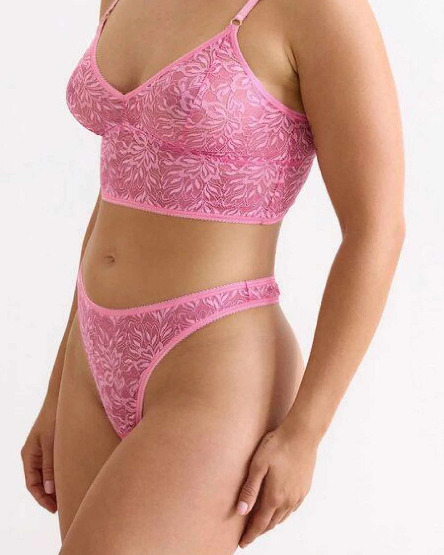 erlich textil Iconic Lace String mit Spitze, made in Europe – Ansicht 4