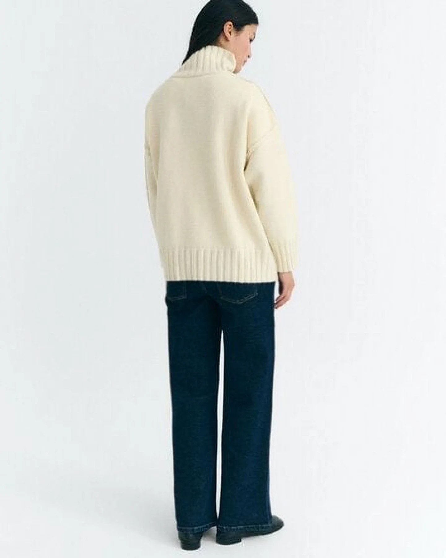 thinking mu Damen Pullover - Imogen Knitted Sweater - aus Wolle – Ansicht 3