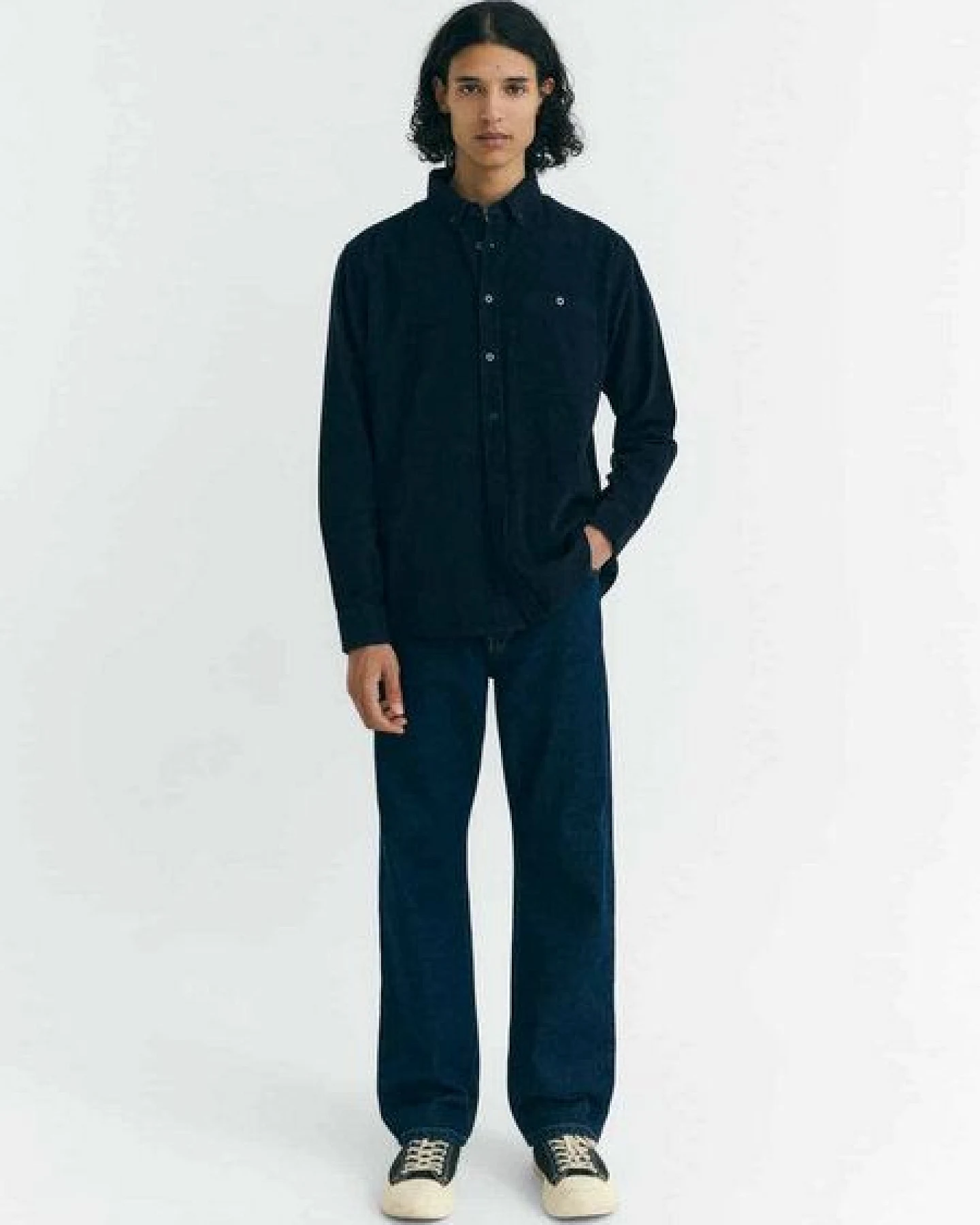 thinking mu Herren Hemd - Corduroy Anto Shirt - aus Baumwolle – Ansicht 3