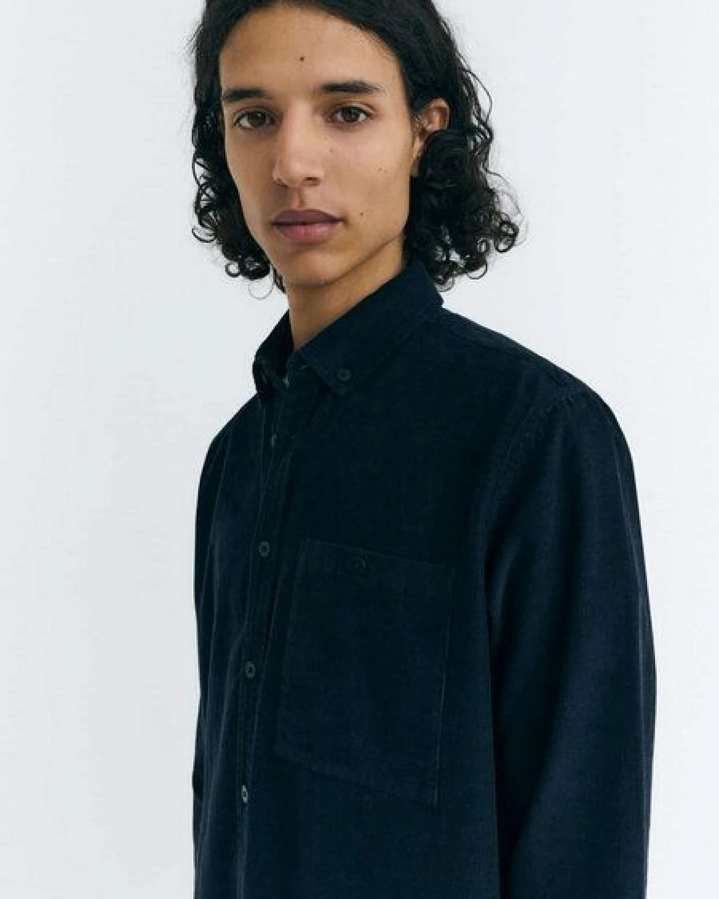 thinking mu Herren Hemd - Corduroy Anto Shirt - aus Baumwolle – Ansicht 4
