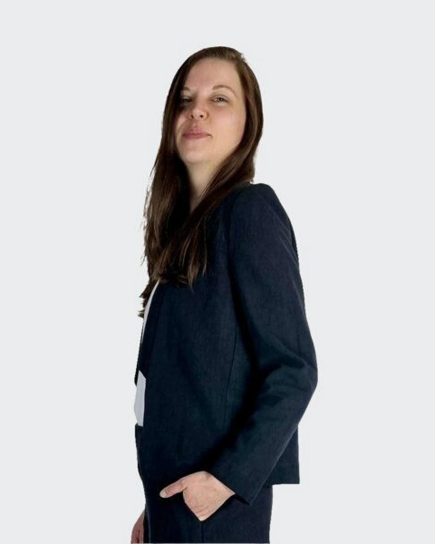 LUMEN organic Blazer LEINEN schwarz – Ansicht 3