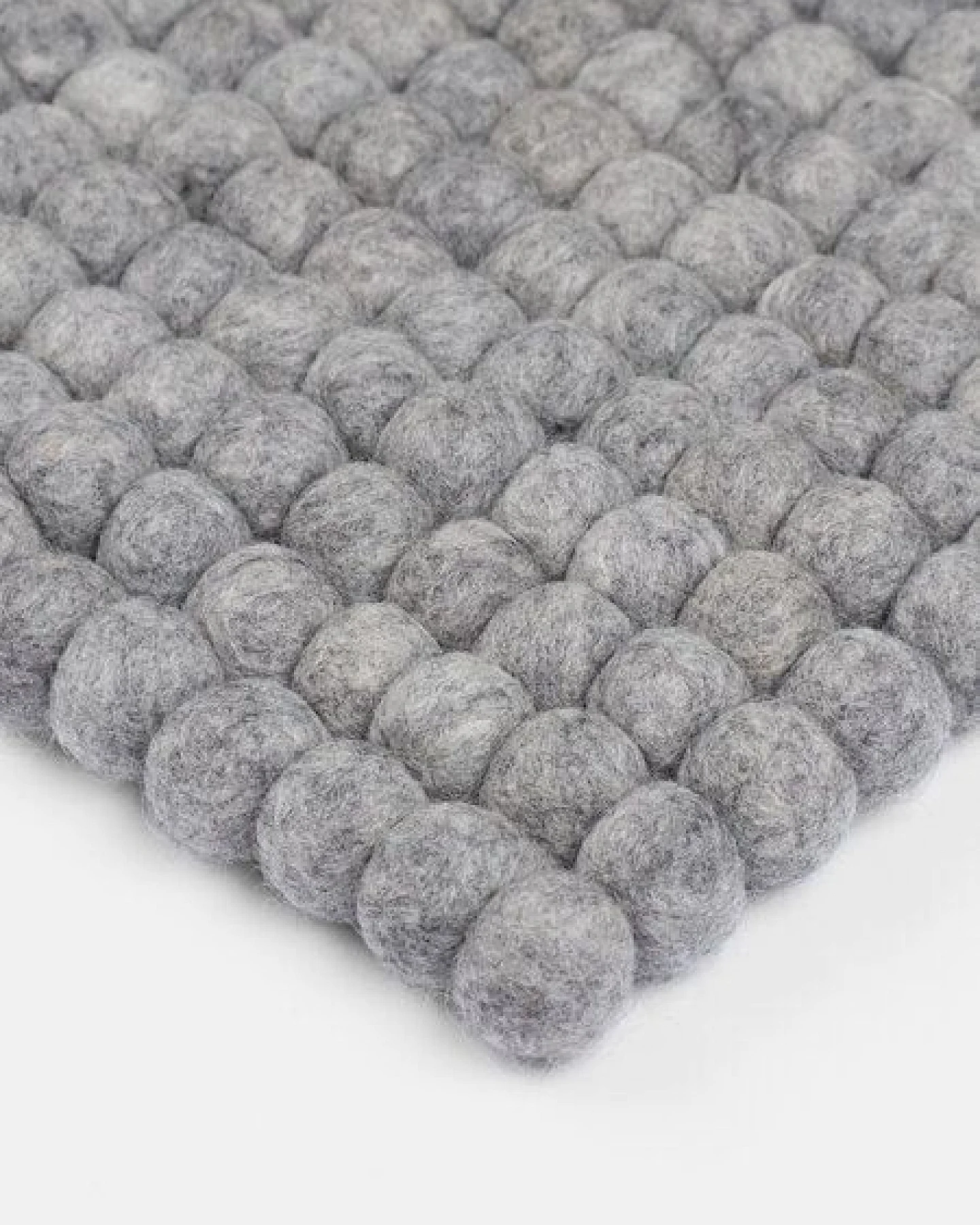 myfelt Filzkugelteppich rechteckig, 100% Schurwolle – Ansicht 3
