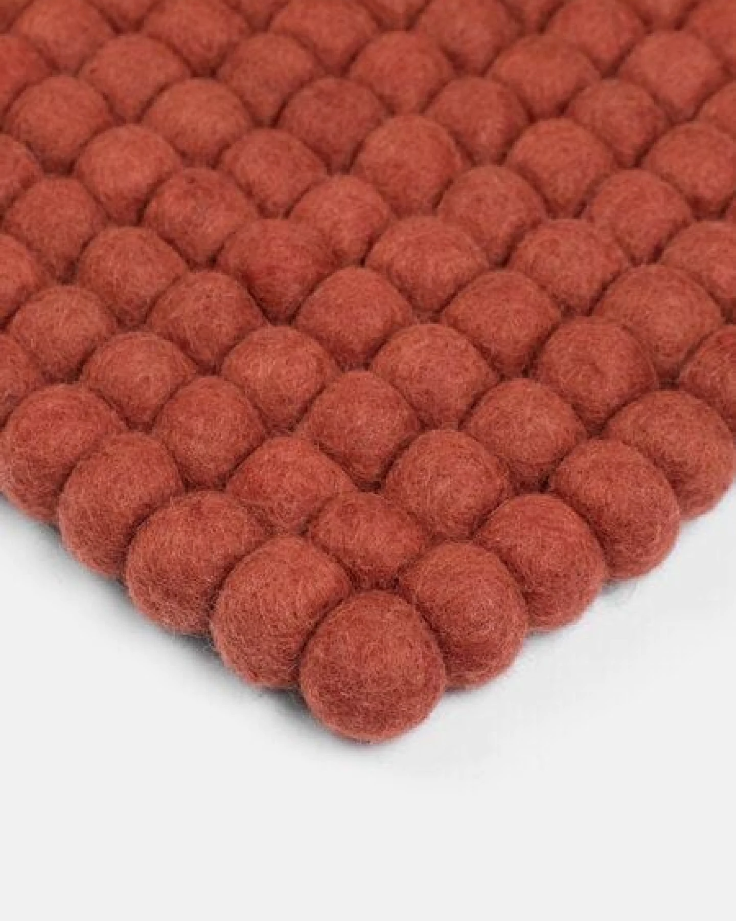 myfelt Filzkugelteppich rechteckig, 100% Schurwolle – Ansicht 3