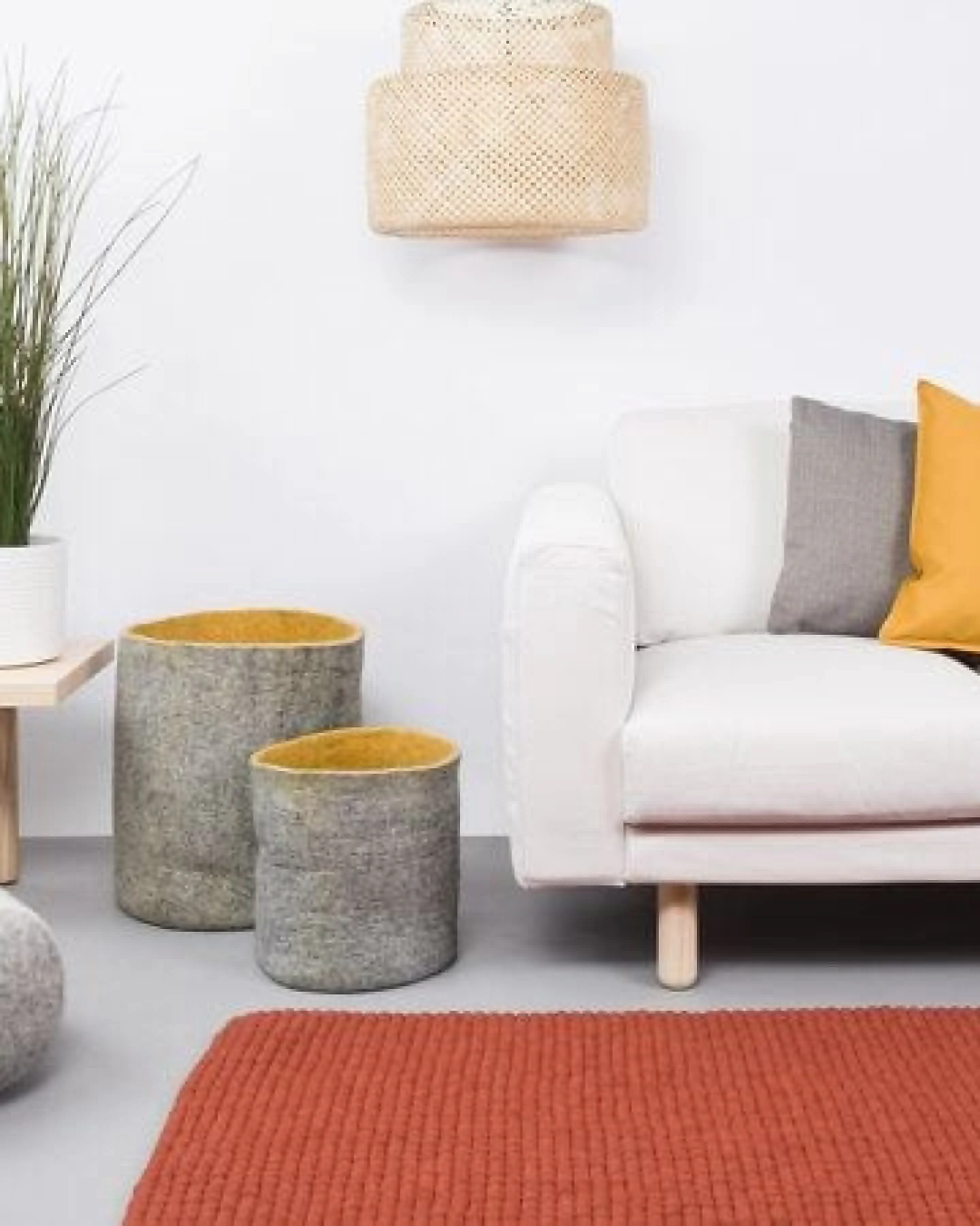 myfelt Filzkugelteppich rechteckig, 100% Schurwolle – Ansicht 4