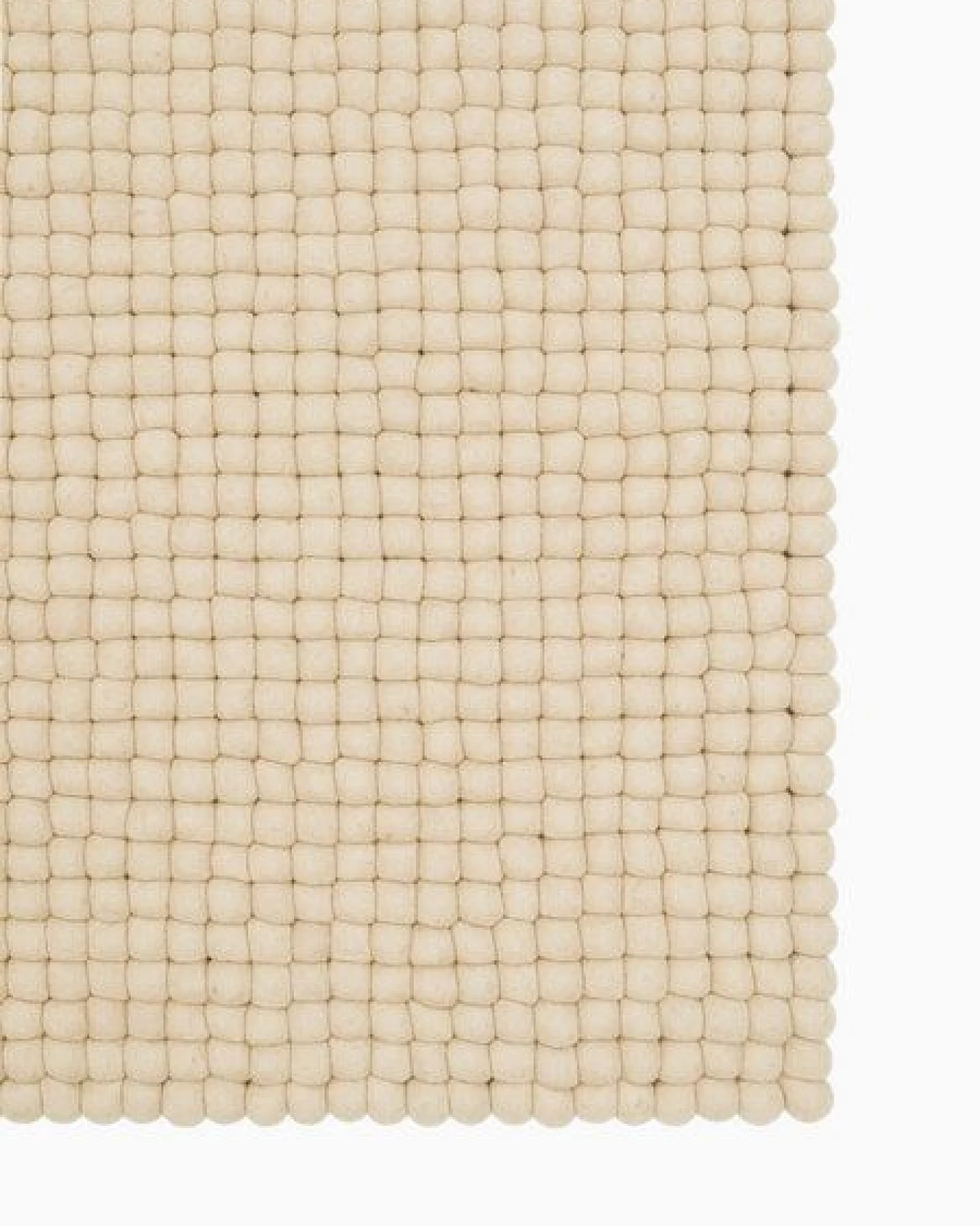 myfelt Filzkugelteppich rechteckig, 100% Schurwolle – Ansicht 2