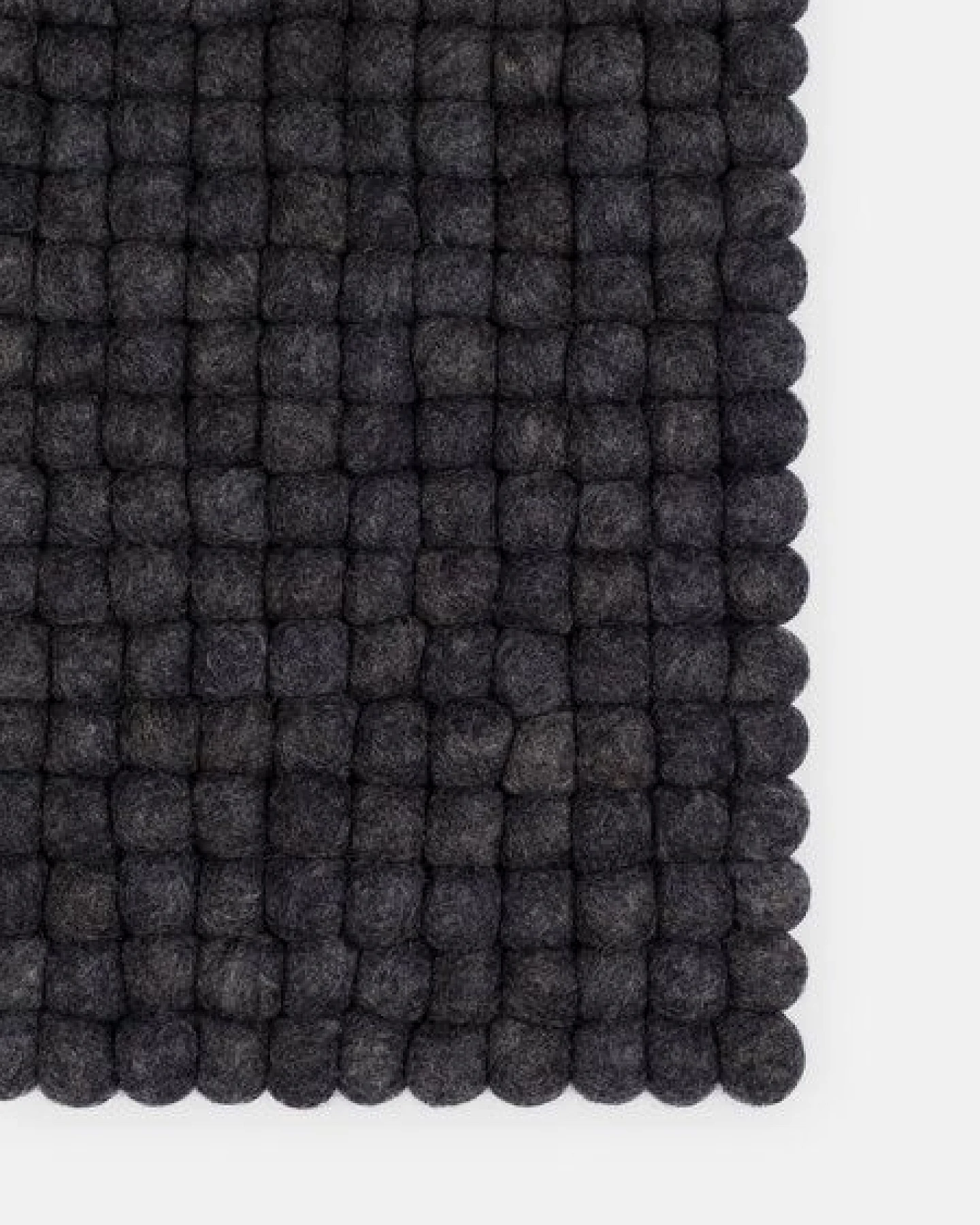 myfelt Filzkugelteppich rechteckig, 100% Schurwolle – Ansicht 2