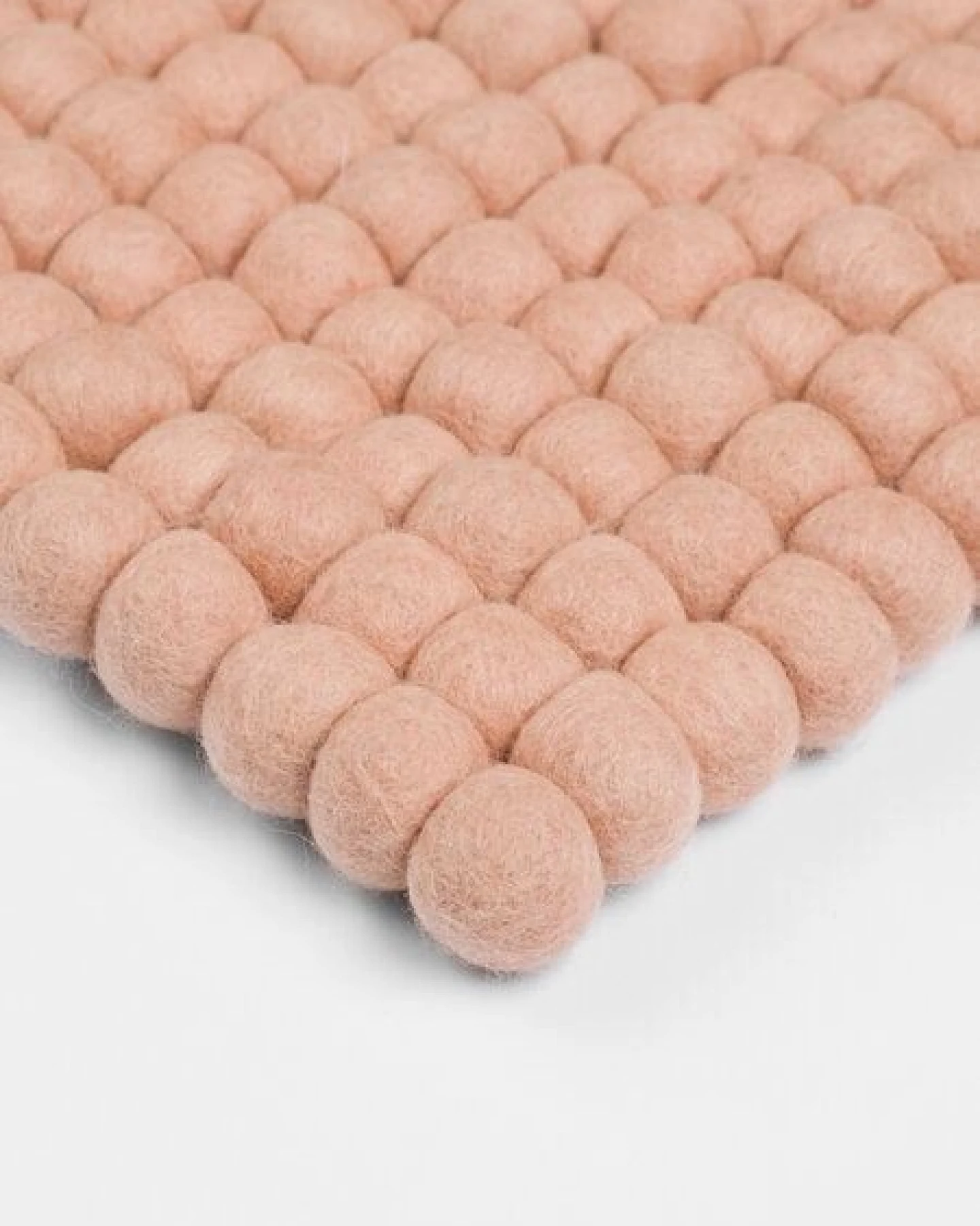 myfelt Filzkugelteppich rechteckig, 100% Schurwolle – Ansicht 3