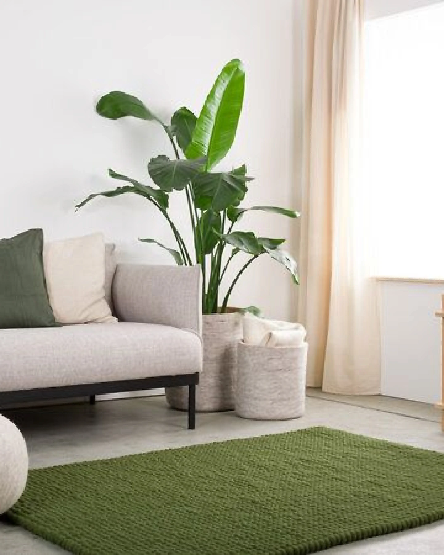 myfelt Filzkugelteppich rechteckig, 100% Schurwolle – Ansicht 4
