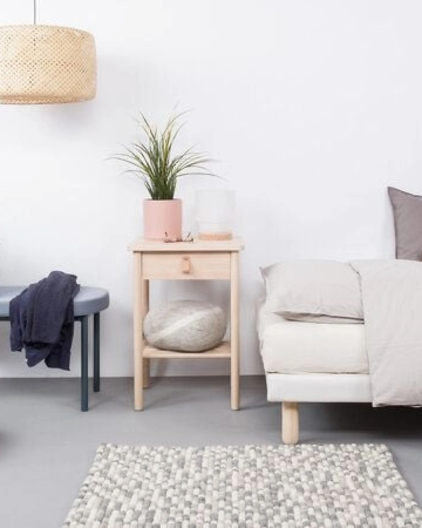 myfelt Filzkugelteppich rechteckig, 100% Schurwolle – Ansicht 4