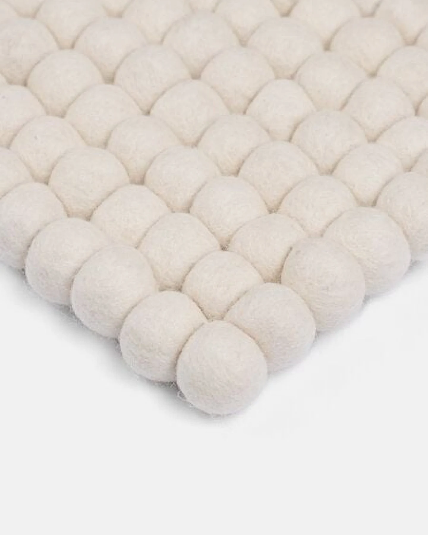 myfelt Filzkugelteppich rechteckig, 100% Schurwolle – Ansicht 3