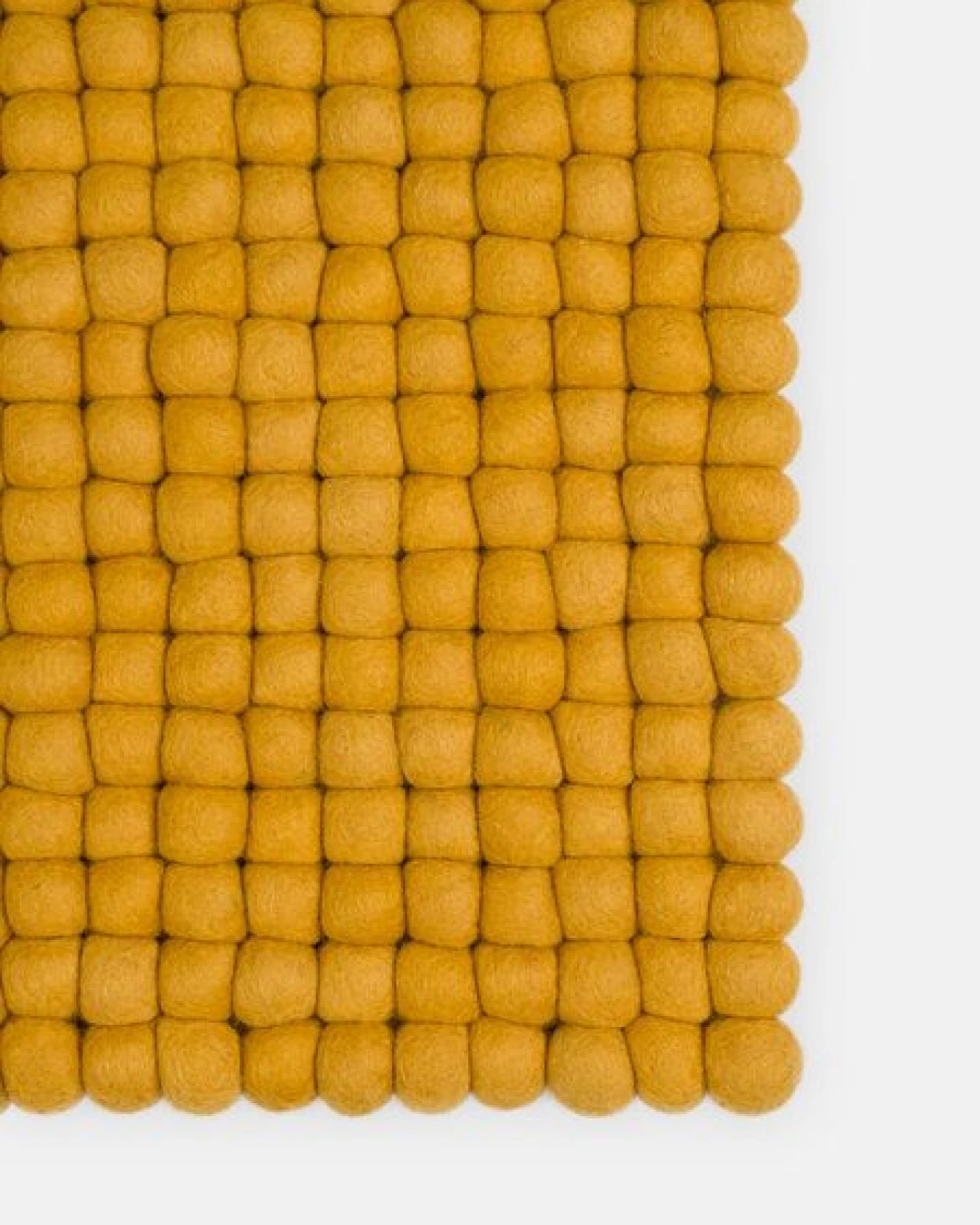 myfelt Filzkugelteppich rechteckig, 100% Schurwolle – Ansicht 2