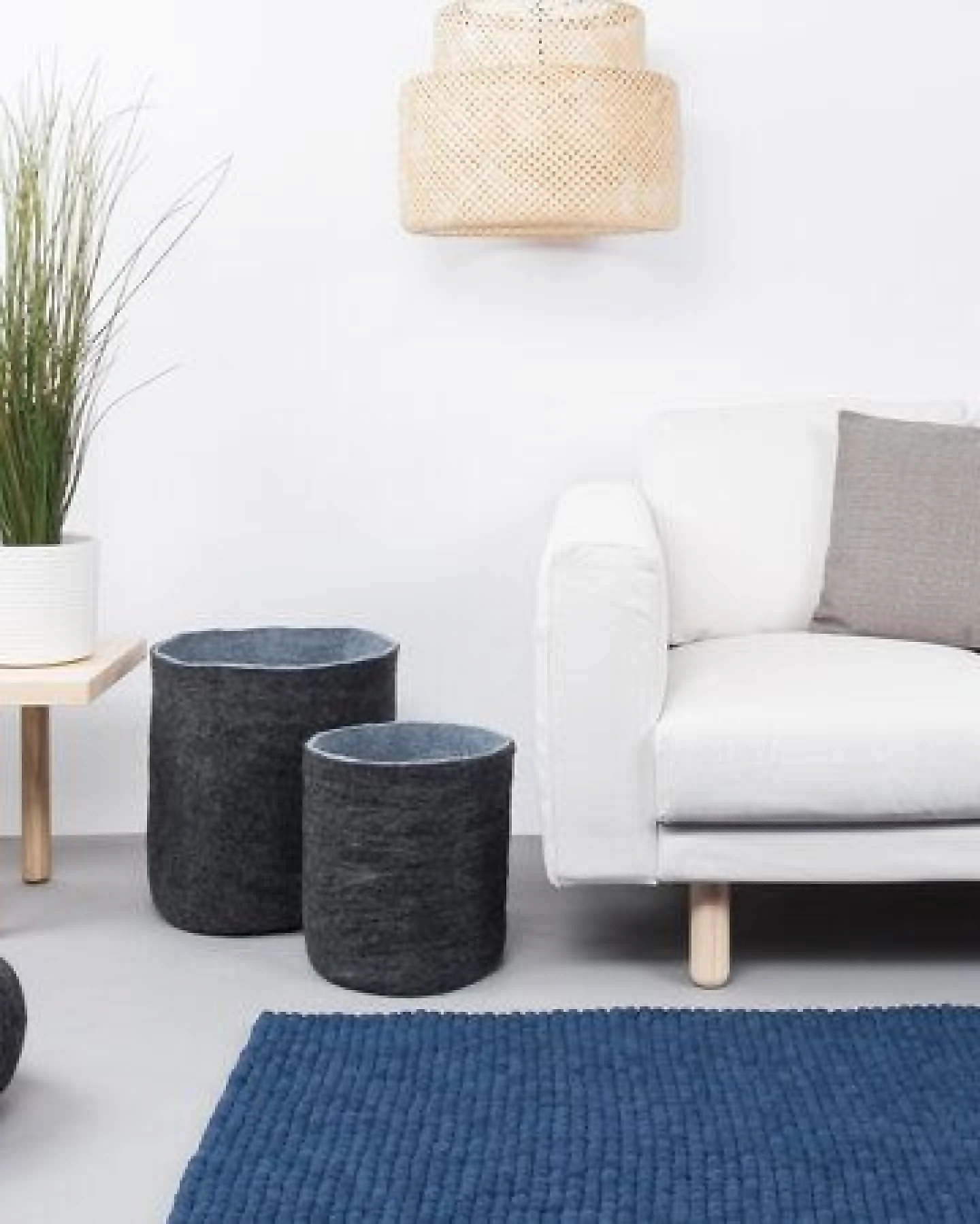myfelt Filzkugelteppich rechteckig, 100% Schurwolle – Ansicht 4
