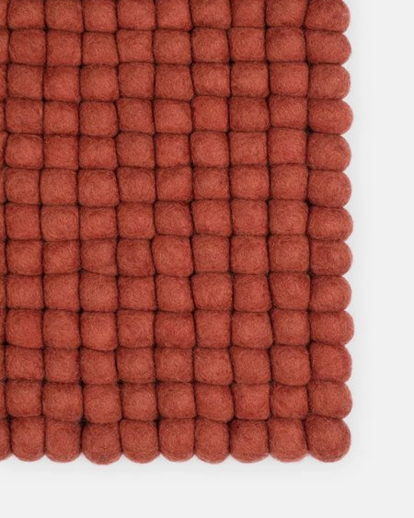 myfelt Filzkugelteppich rechteckig, 100% Schurwolle – Ansicht 2