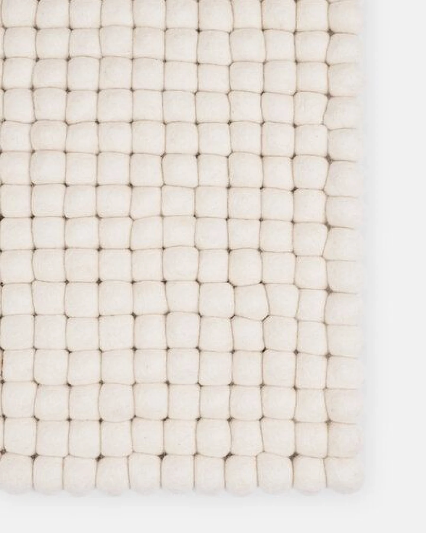 myfelt Filzkugelteppich rechteckig, 100% Schurwolle – Ansicht 2