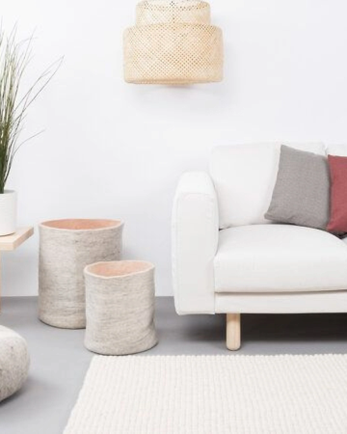 myfelt Filzkugelteppich rechteckig, 100% Schurwolle – Ansicht 4