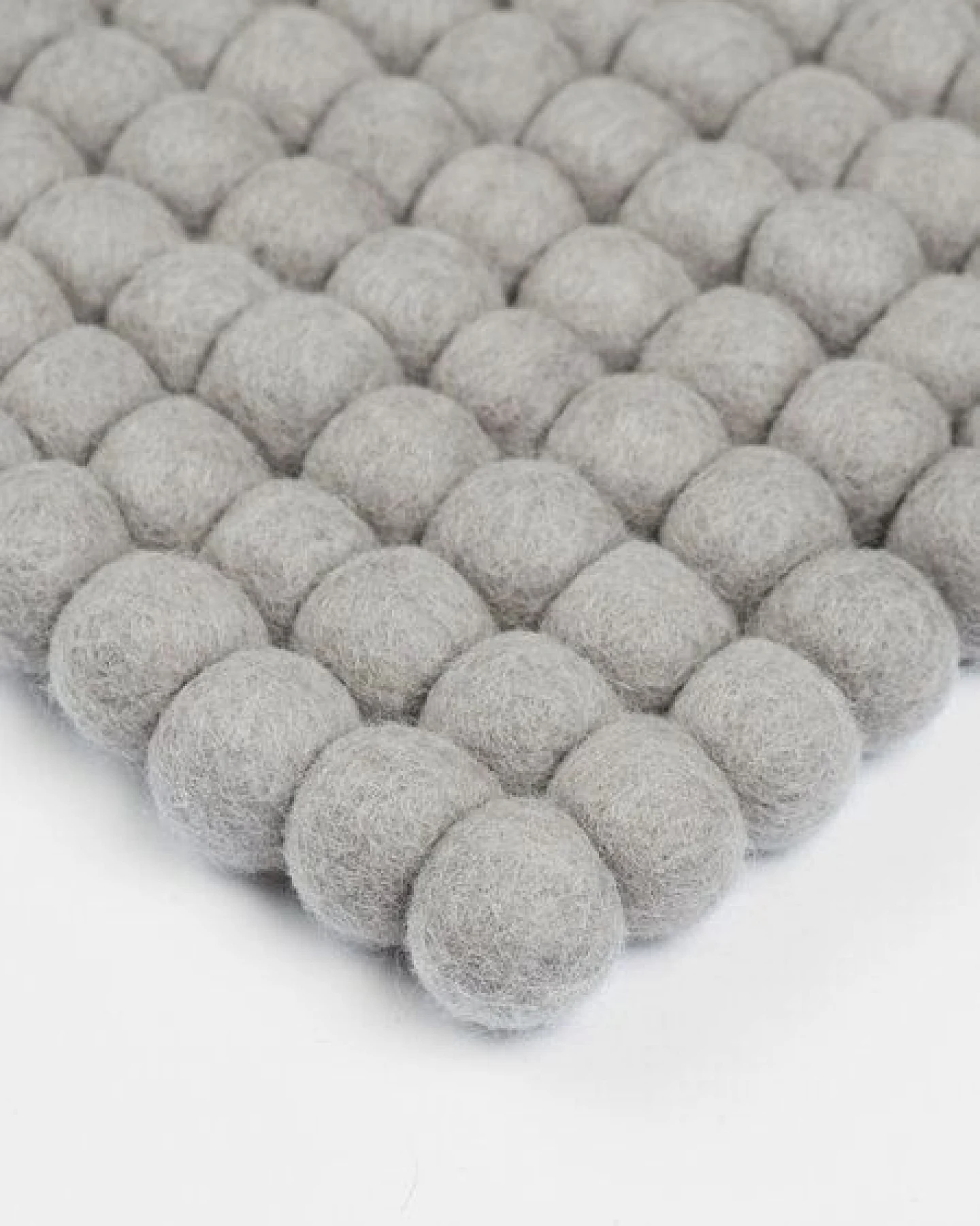 myfelt Filzkugelteppich rechteckig, 100% Schurwolle – Ansicht 3