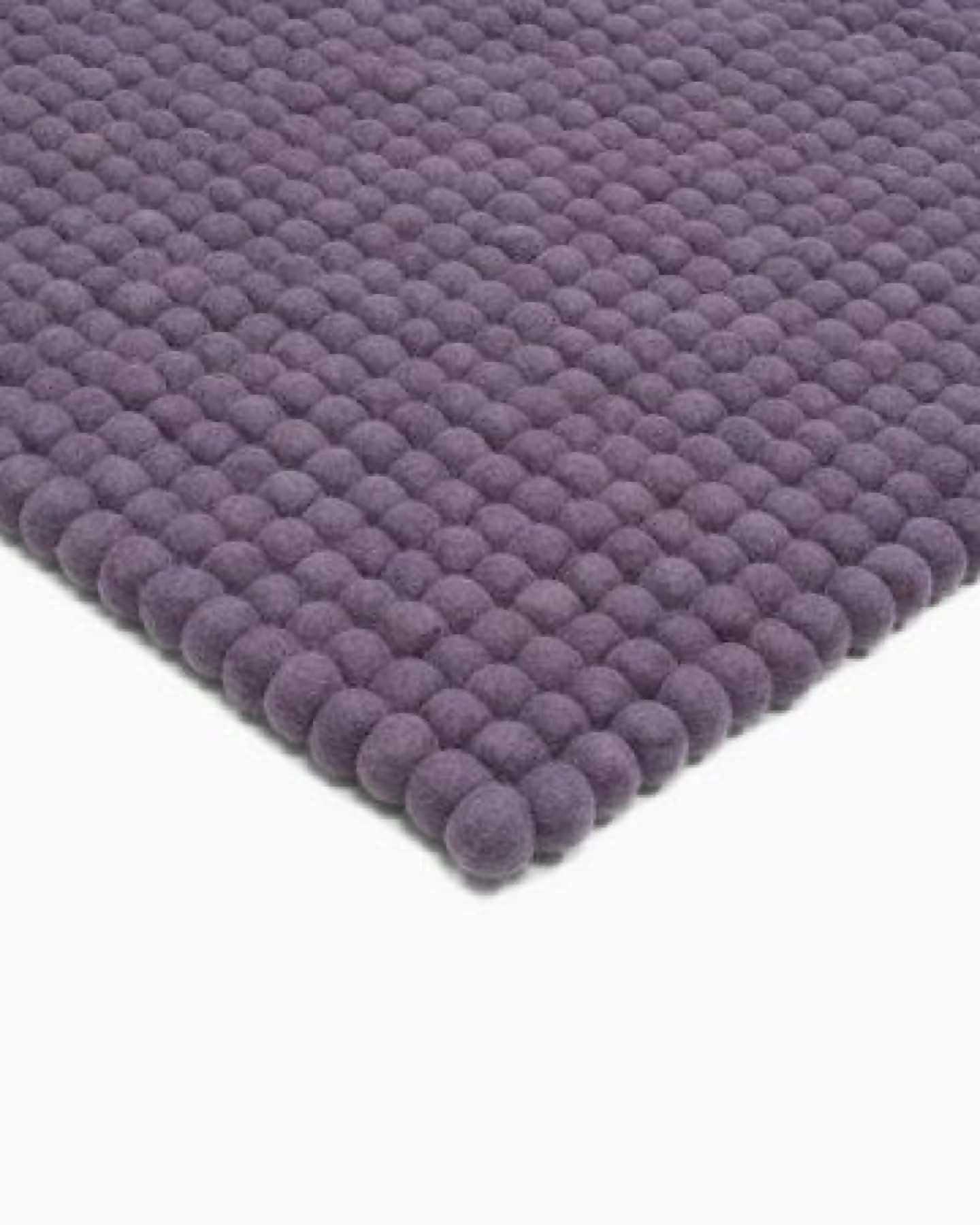 myfelt Filzkugelteppich rechteckig, 100% Schurwolle – Ansicht 3