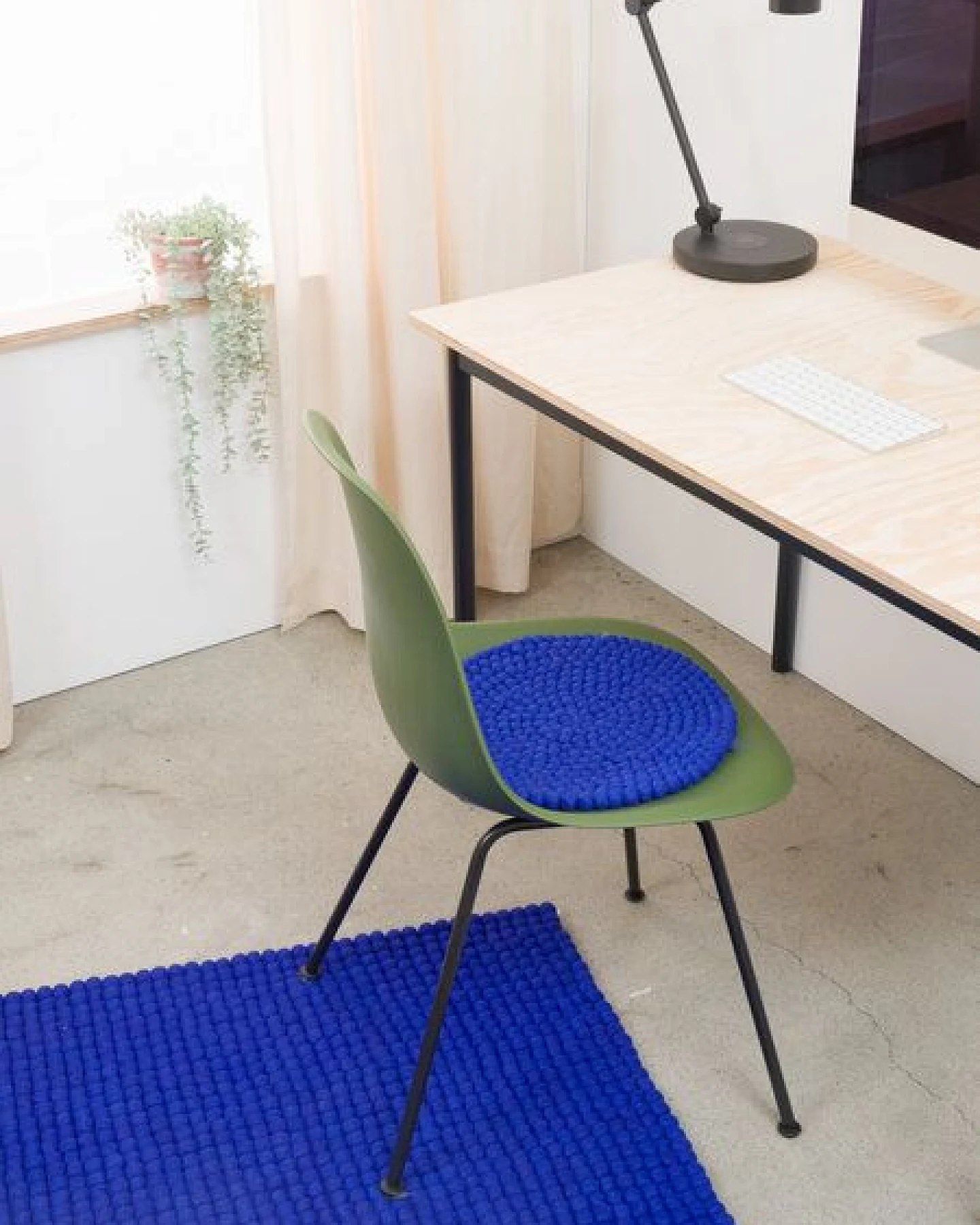 myfelt Filzkugelteppich rechteckig, 100% Schurwolle – Ansicht 4