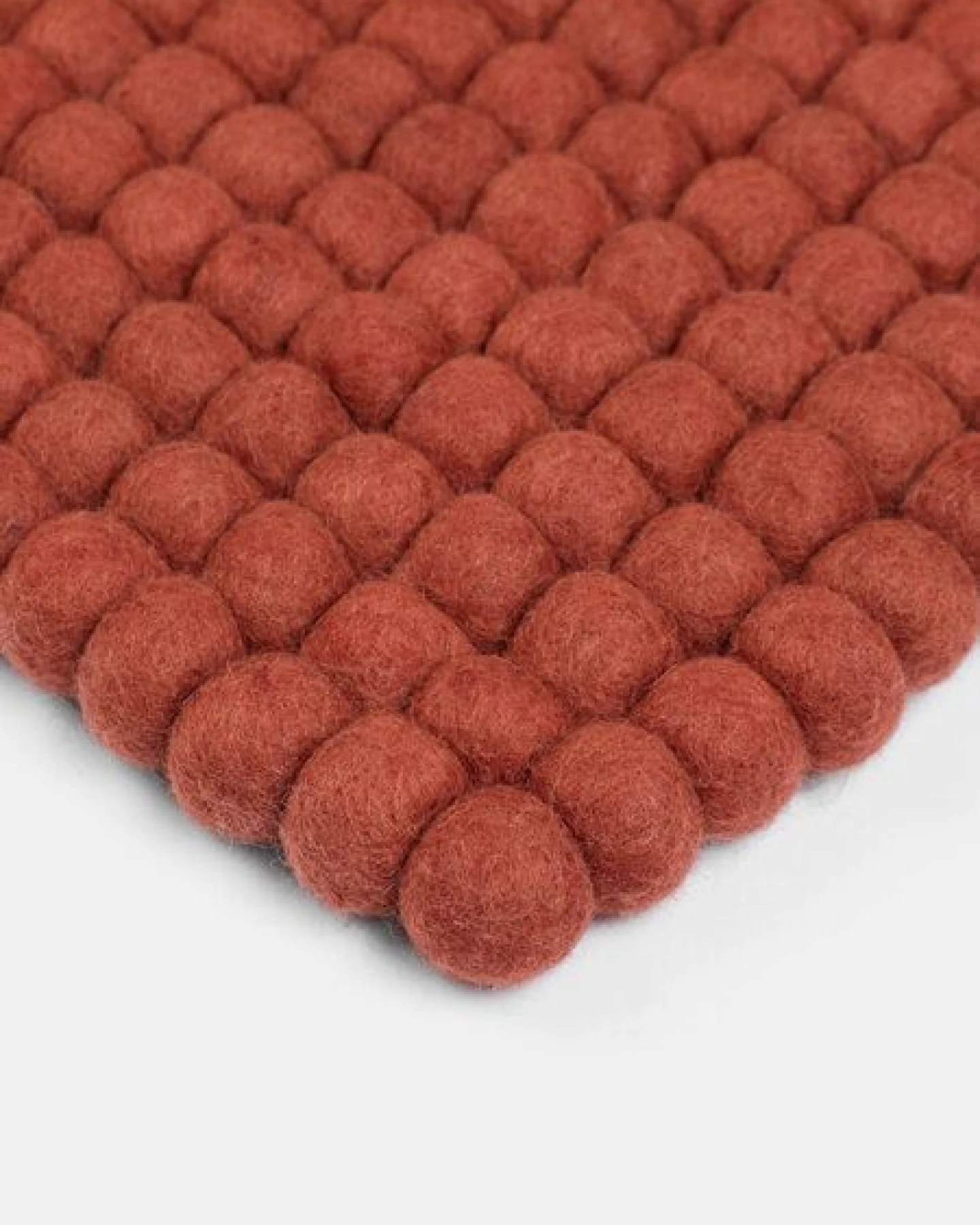 myfelt Filzkugelteppich rechteckig, 100% Schurwolle – Ansicht 3