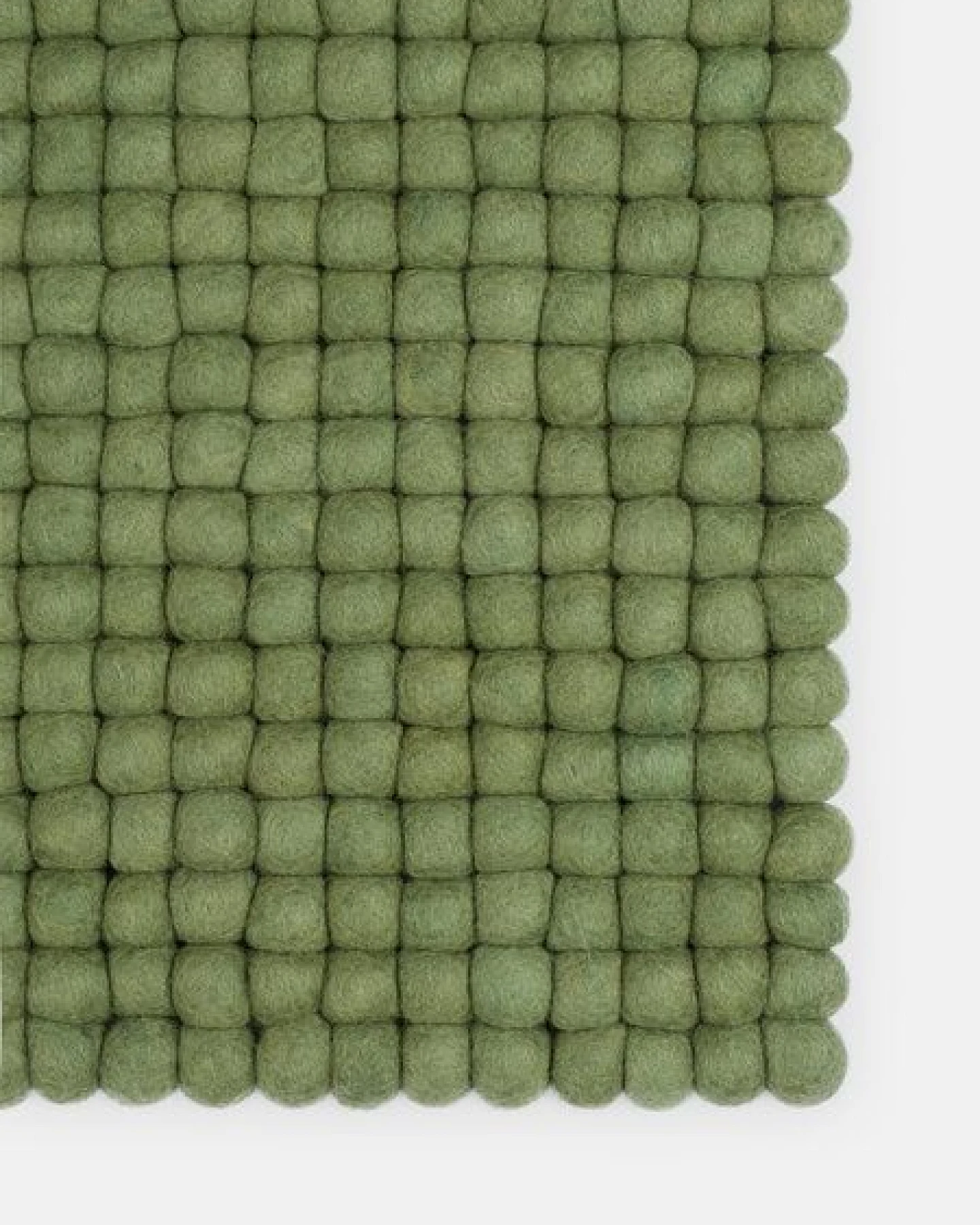 myfelt Filzkugelteppich rechteckig, 100% Schurwolle – Ansicht 2