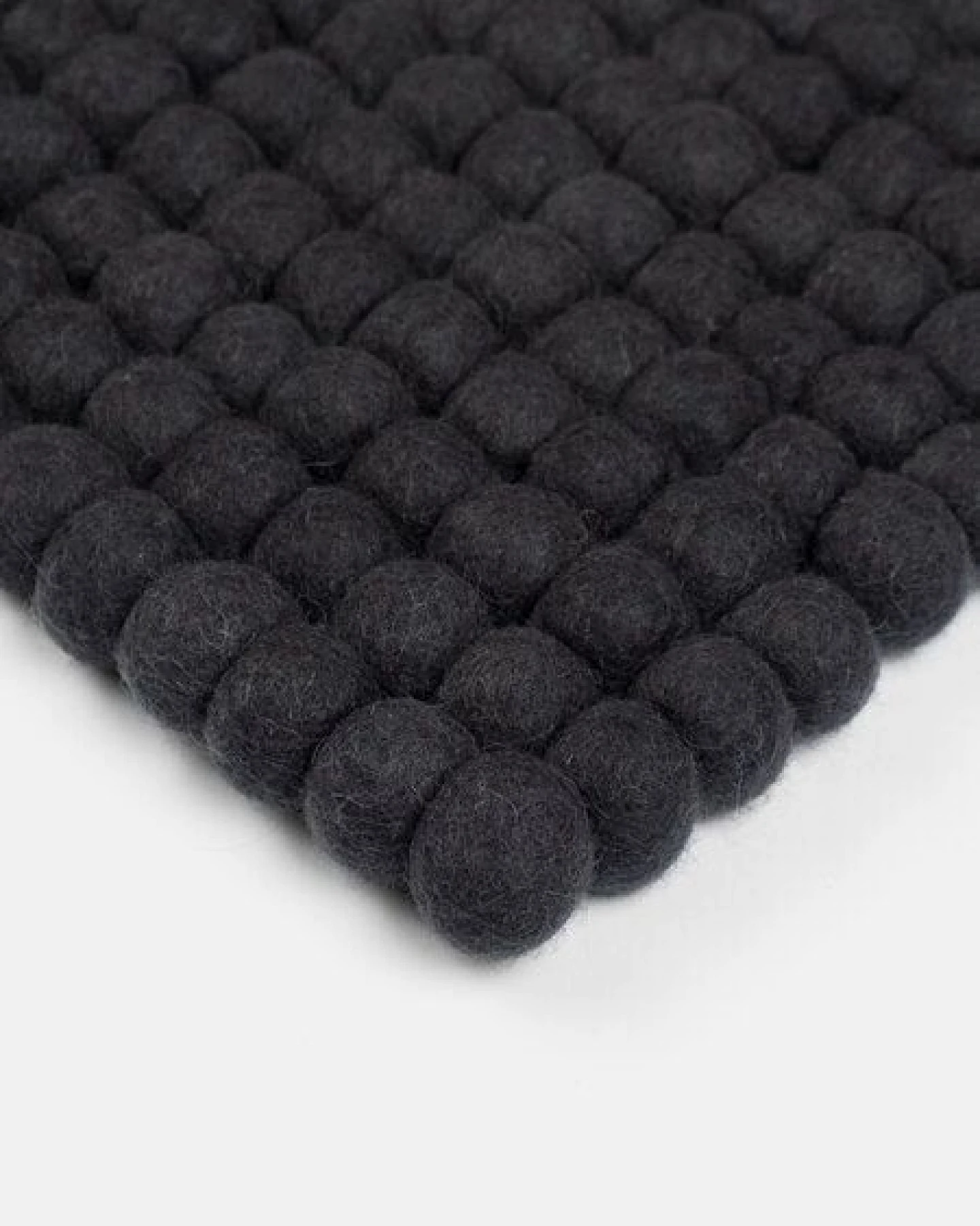 myfelt Filzkugelteppich rechteckig, 100% Schurwolle – Ansicht 3