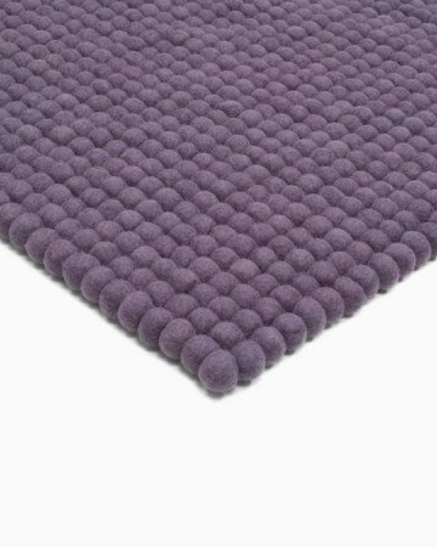 myfelt Filzkugelteppich rechteckig, 100% Schurwolle – Ansicht 3