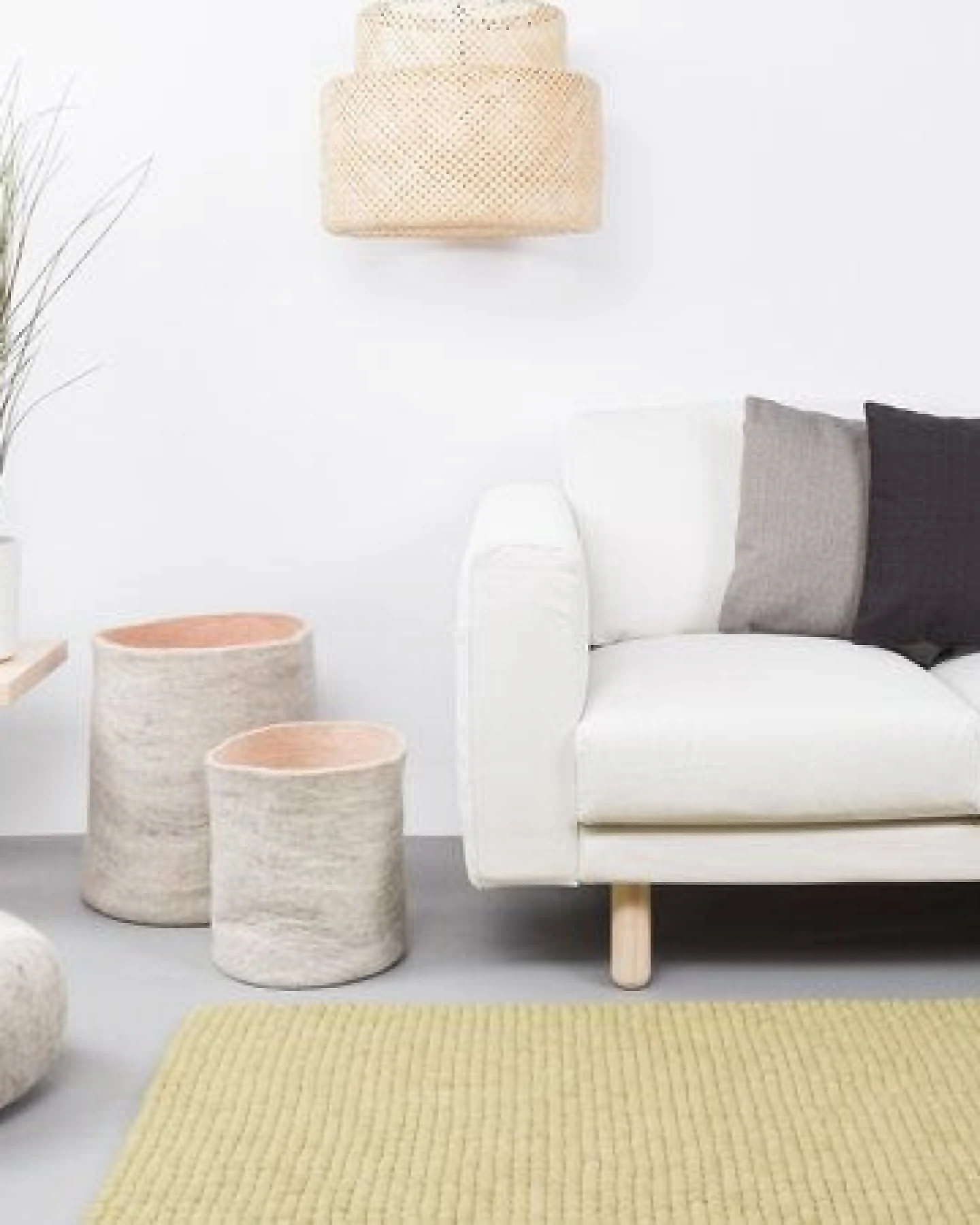 myfelt Filzkugelteppich rechteckig, 100% Schurwolle – Ansicht 4