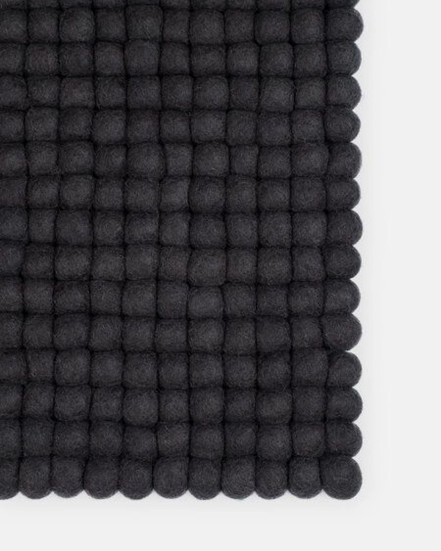 myfelt Filzkugelteppich rechteckig, 100% Schurwolle – Ansicht 2